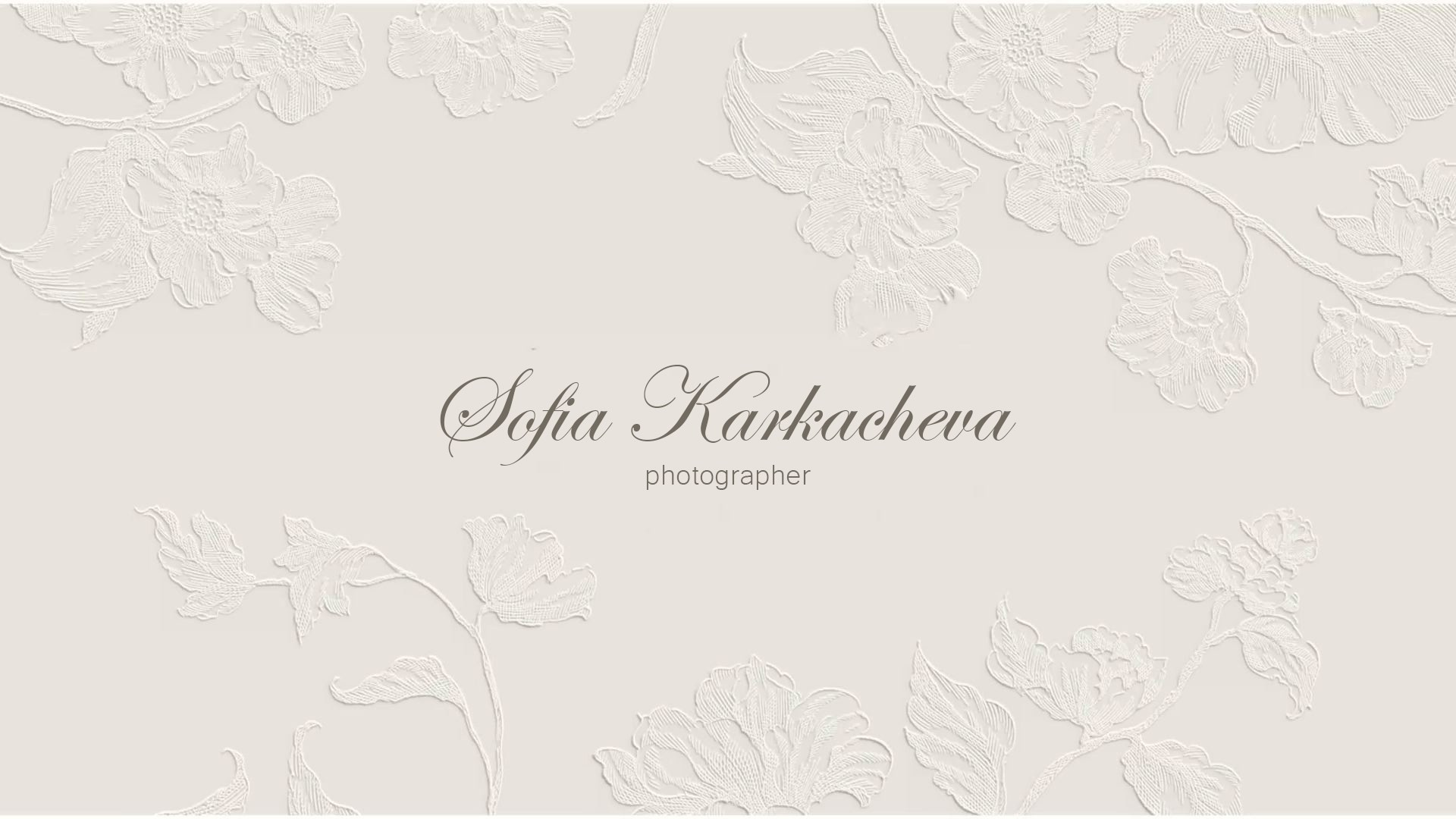 Свадебный и портретный фотограф в Санкт-Петербурге Софья Каркачева