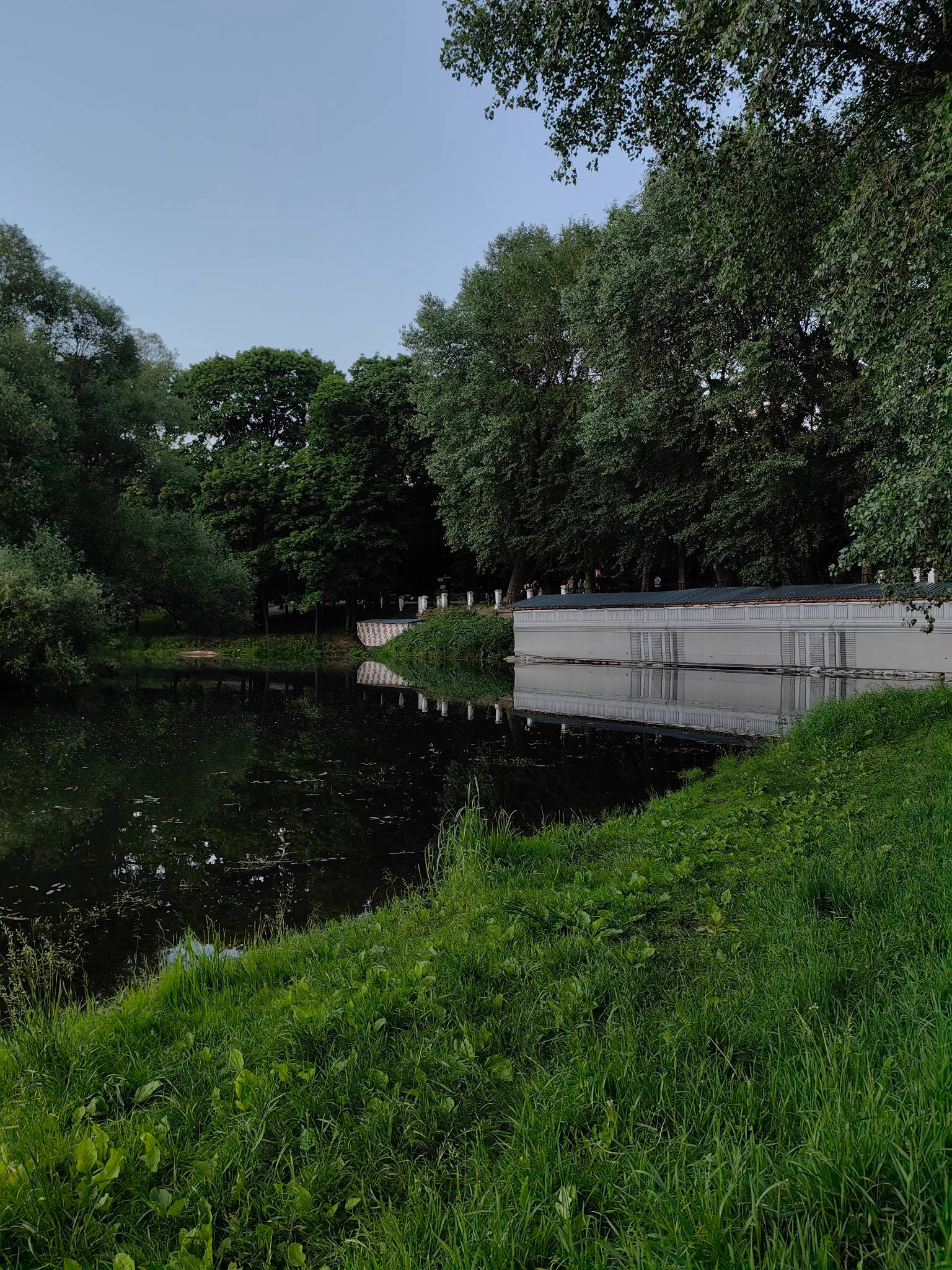 Лефортовский парк — по следам Петра Первого. Купить картину на холсте для интерьера|художник | дизайнер | архитектор Сергей Ратчин в Москве