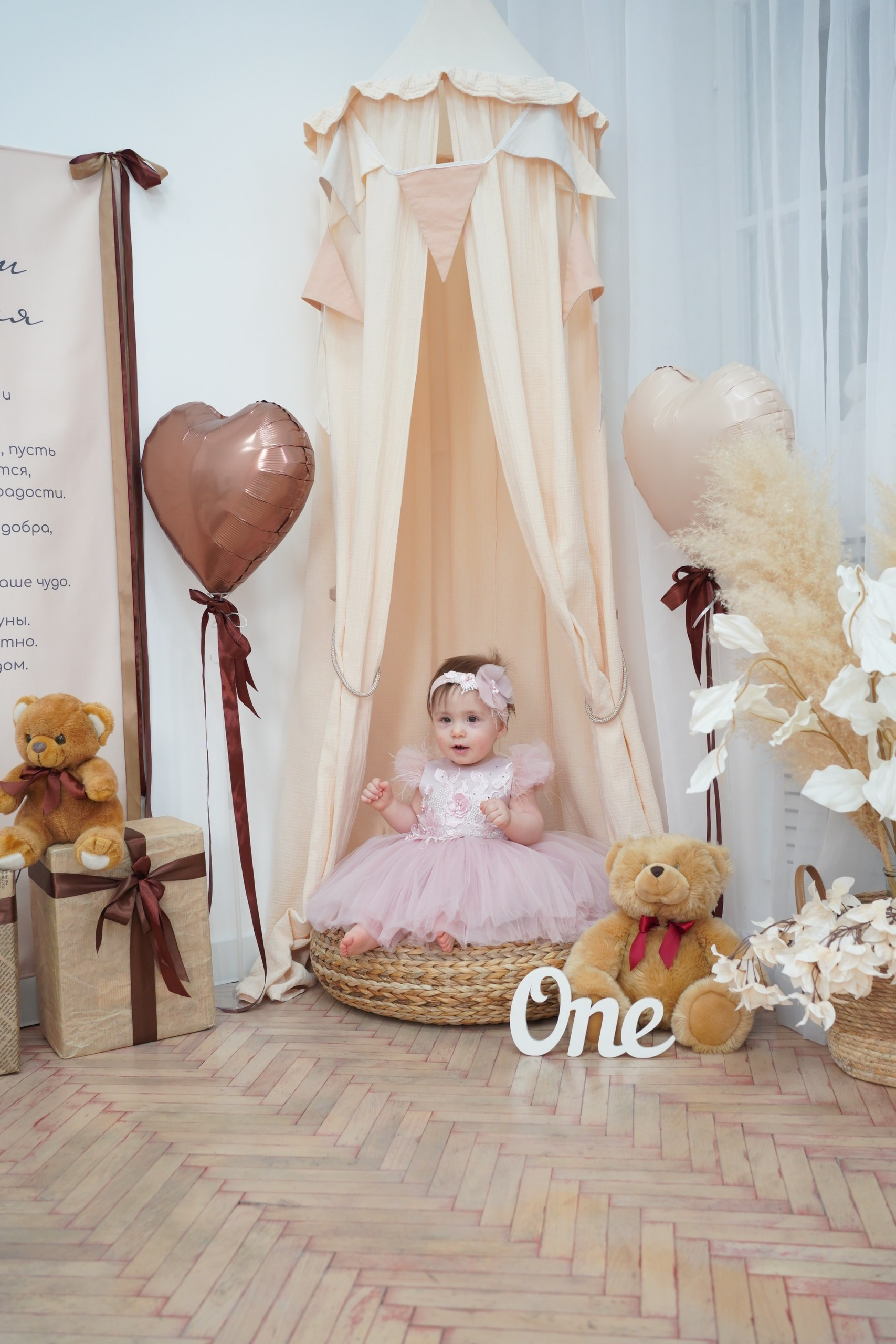 Фотоссесия на Годик для Девочки. Детская Фотостудия ГОДОВАСИКИ в Санкт-Петербурге фотосесия на годик