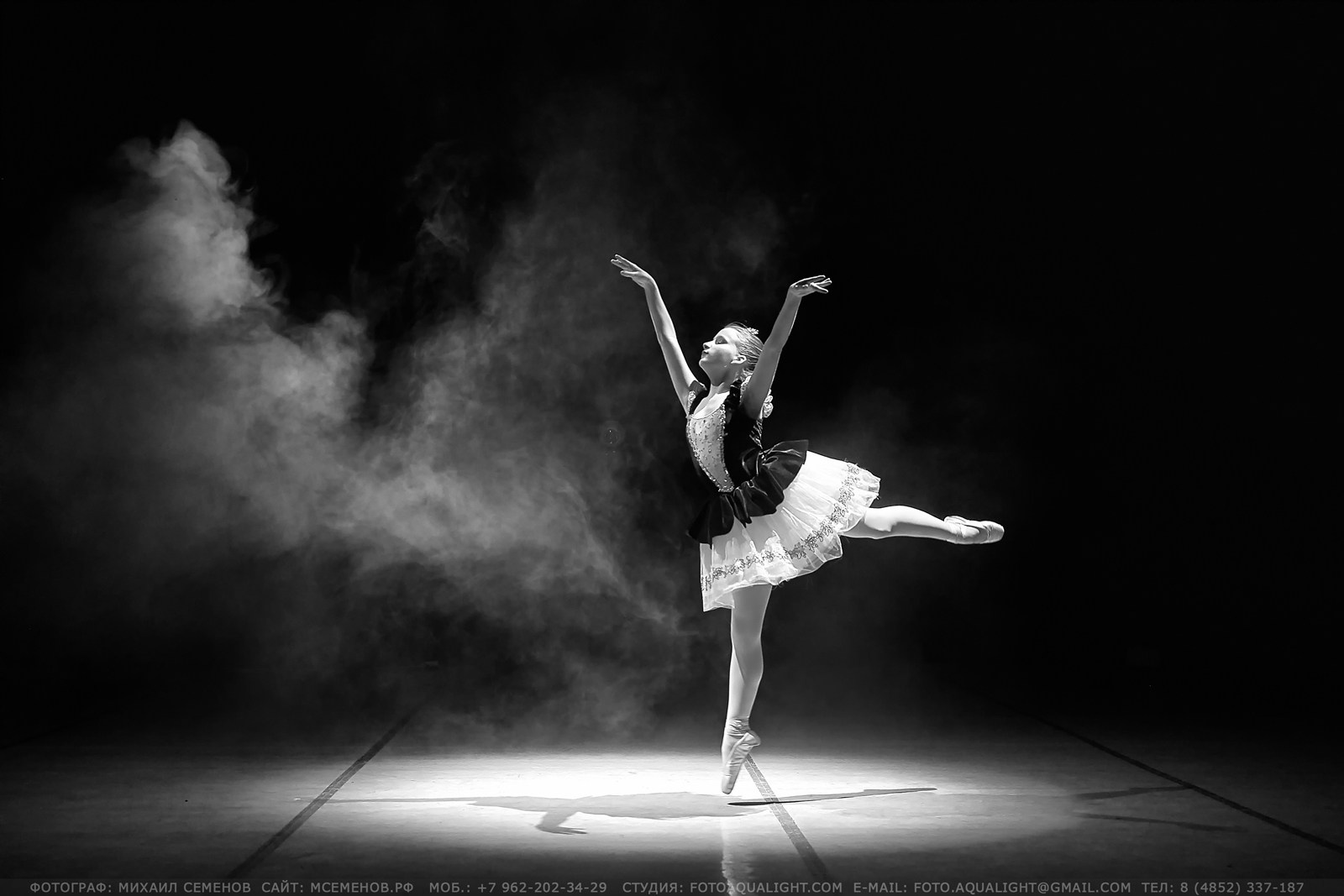 Детская БАЛЕТНАЯ фотосессия Фотограф Михаил Семенов, г. Ярославль