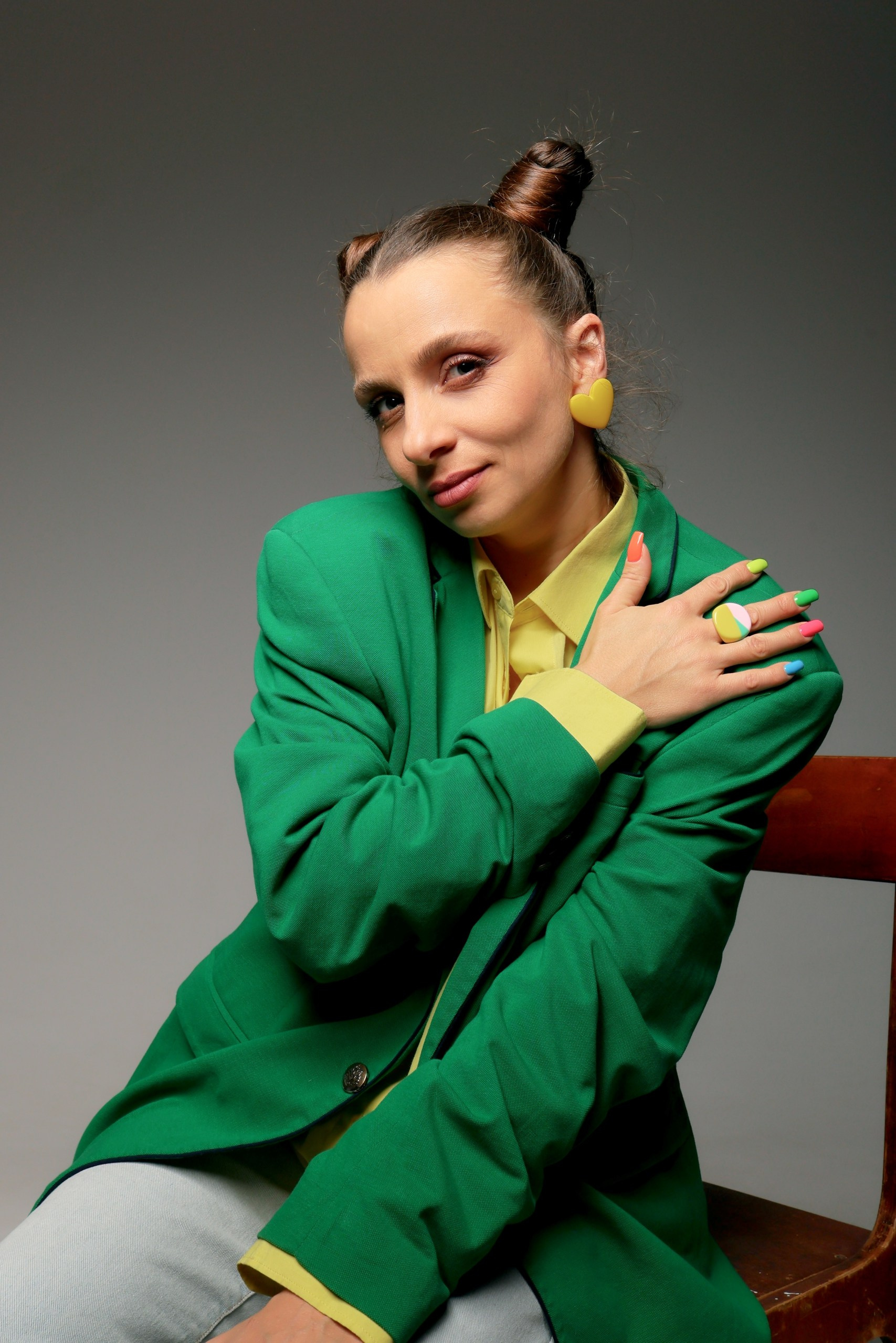 Фотосессия в студии для ведущей