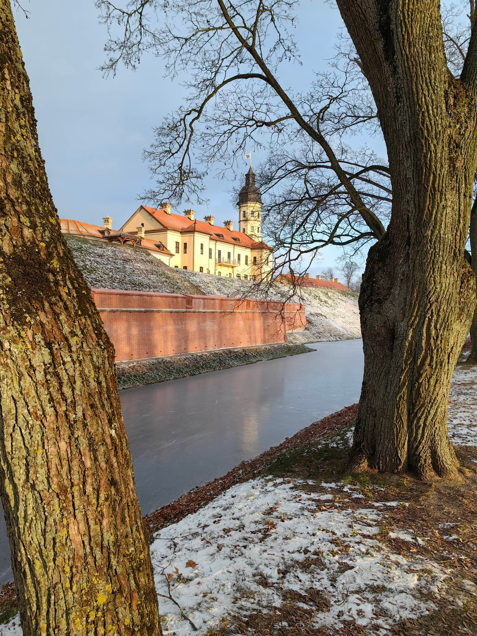 Угловой бастион замка Несвиж