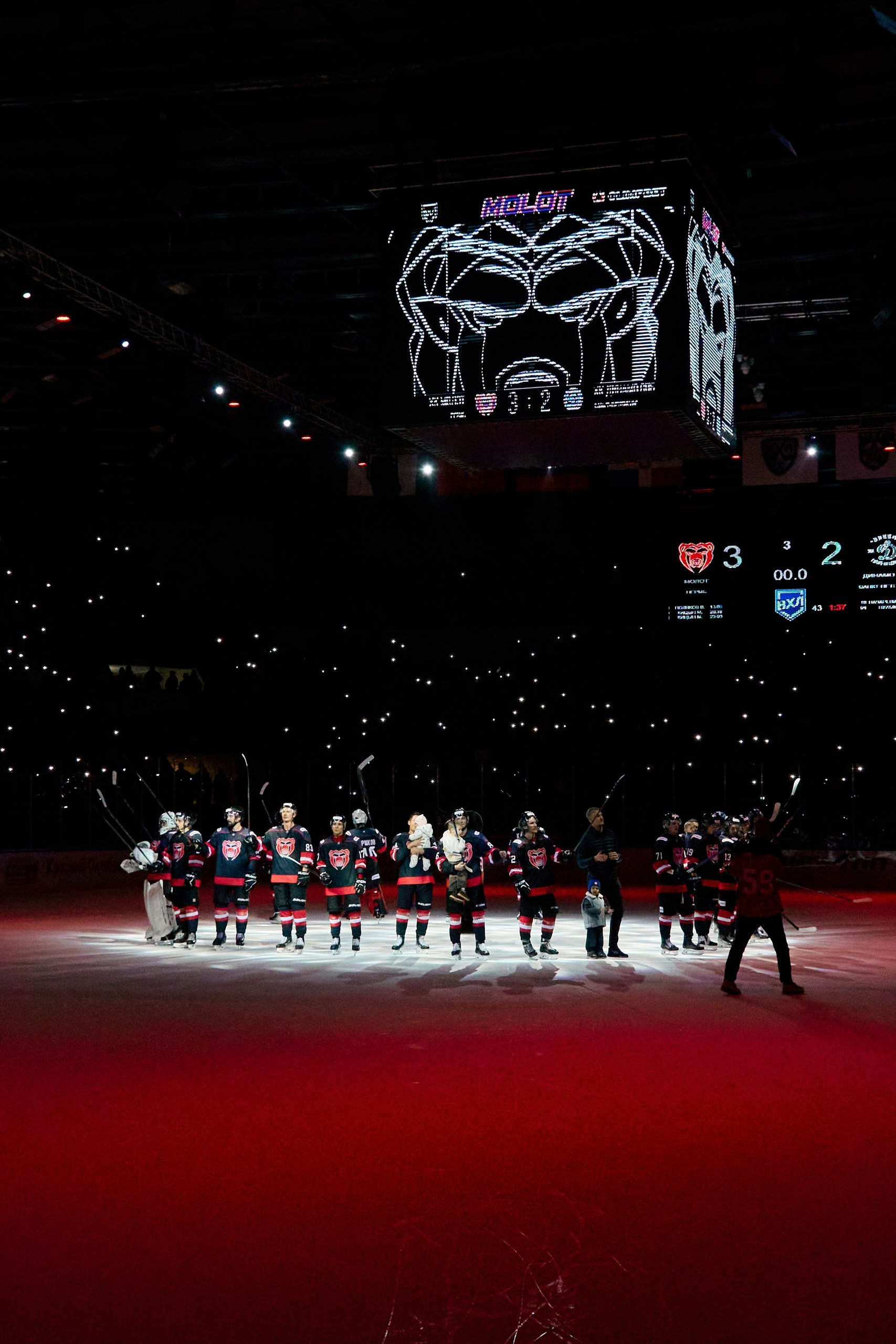 Фотосъемка хоккейного матча Молот — Динамо СПБ