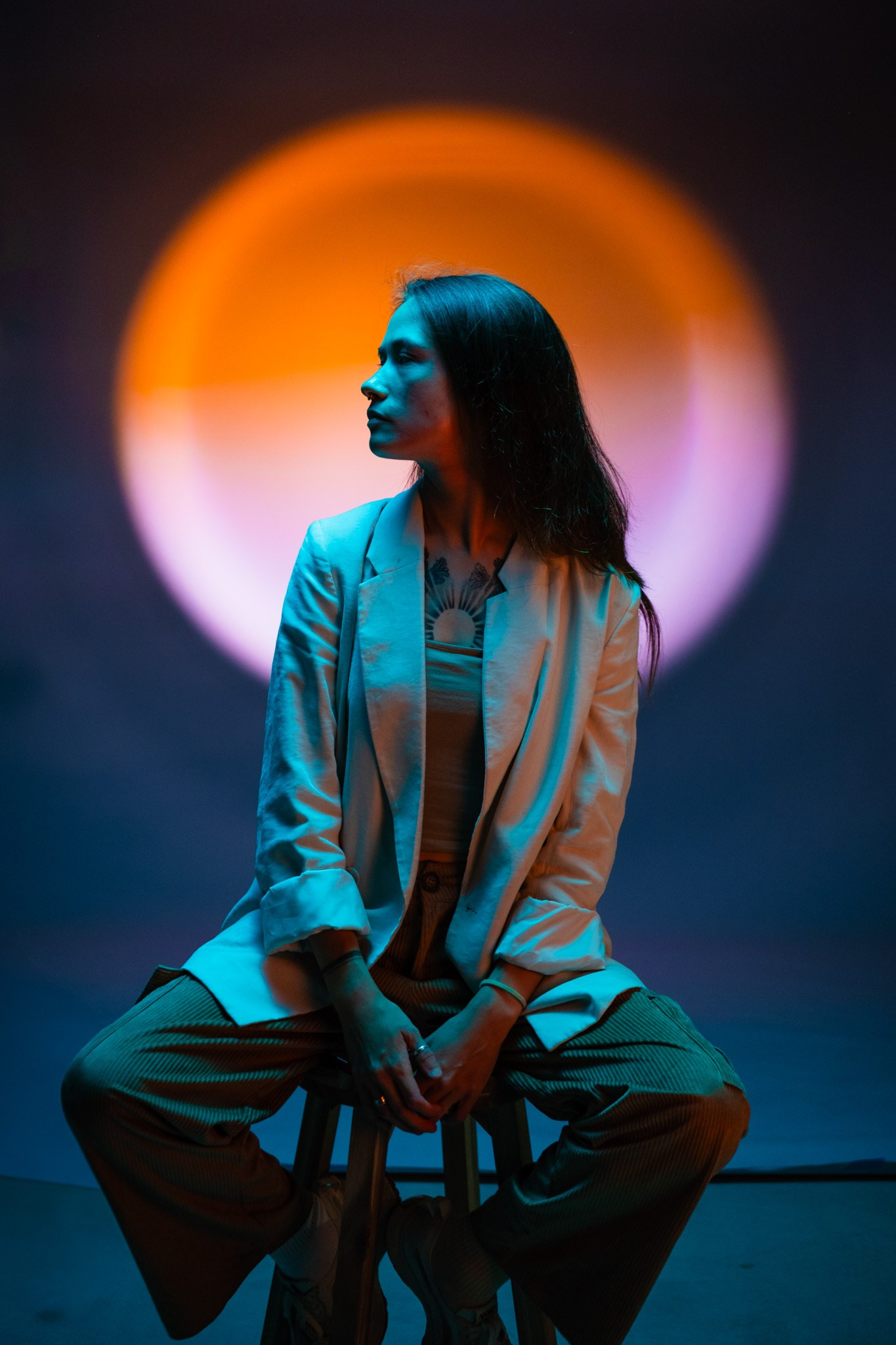 Works. Фотограф с цветным светом и оператор в Москве | Лиля Кичигина