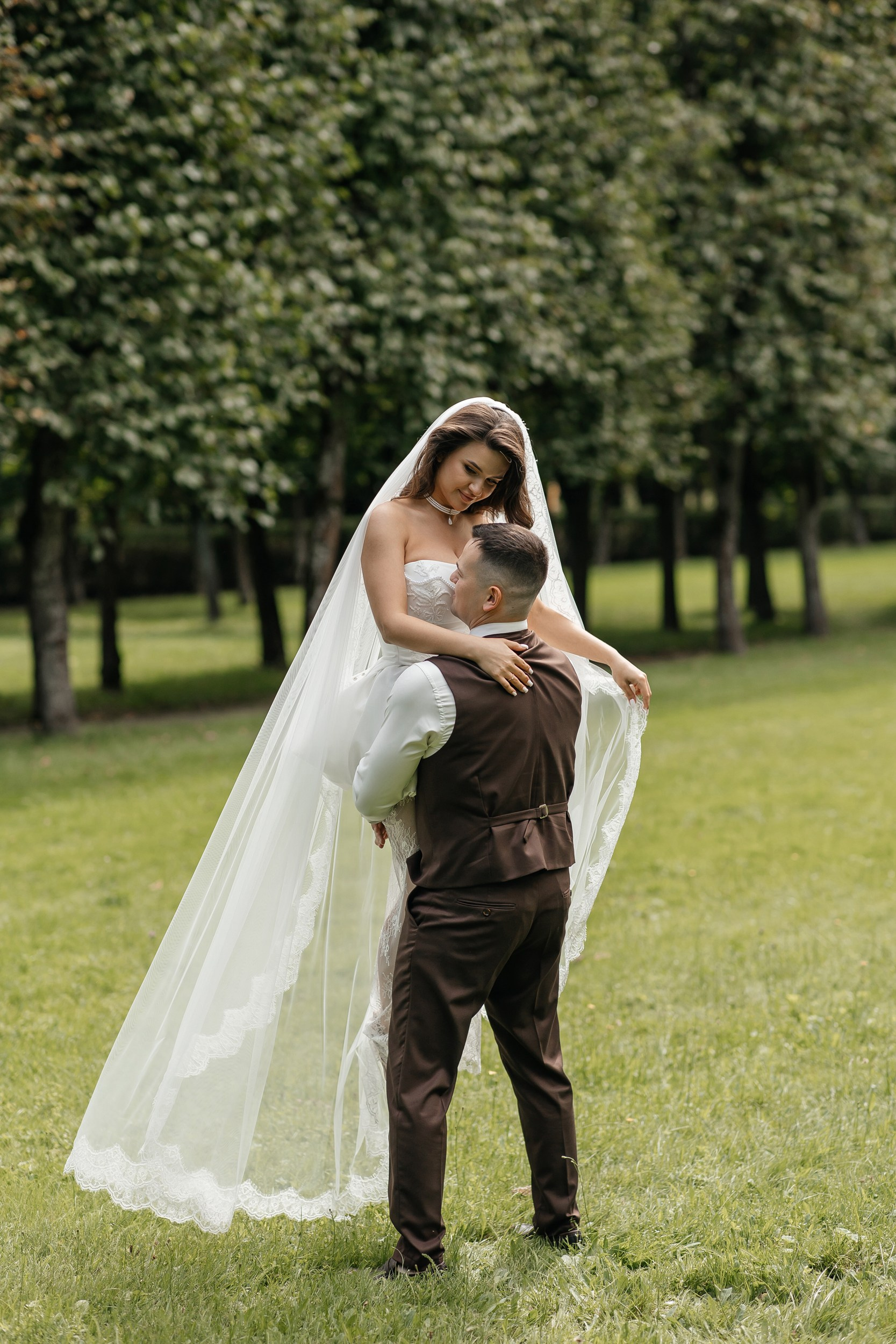 Свадебная фотосессия в усадьбе Архангельское