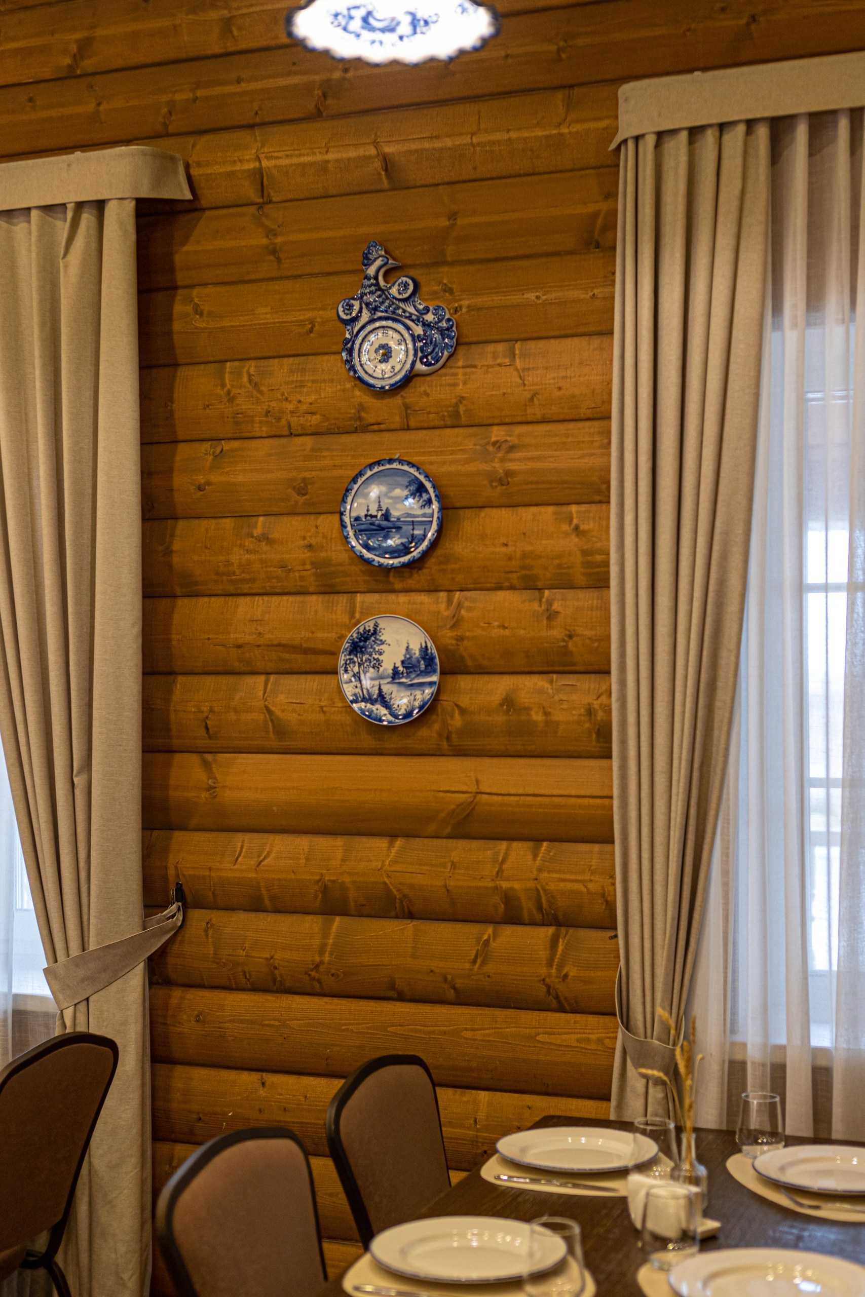 Банкетный зал «Гжель», ресторана «Дача ". Фотограф в Оренбурге. Профессиональный фотограф