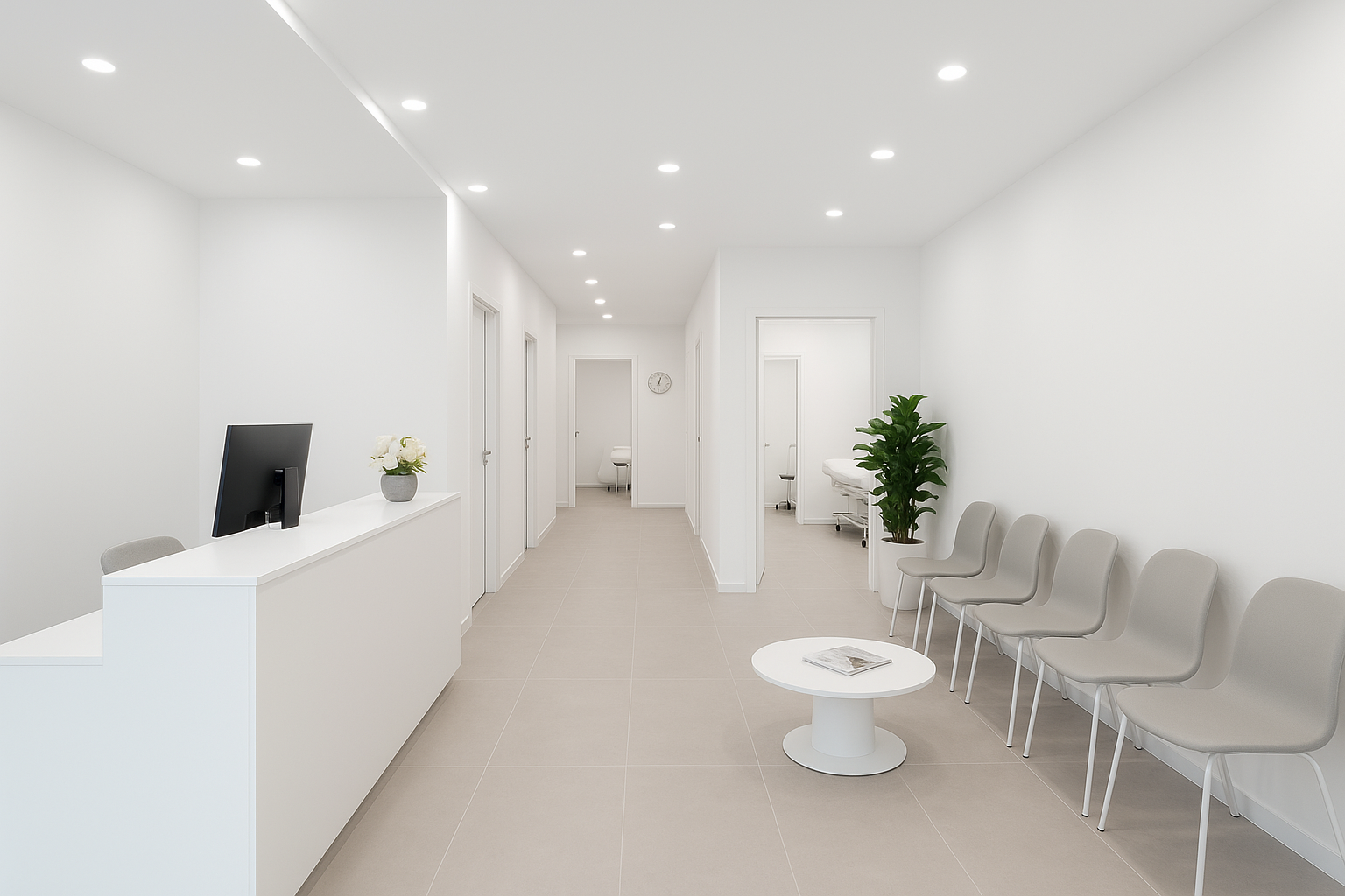 Чек-лист уборки медицинского центра для интерьерного фото