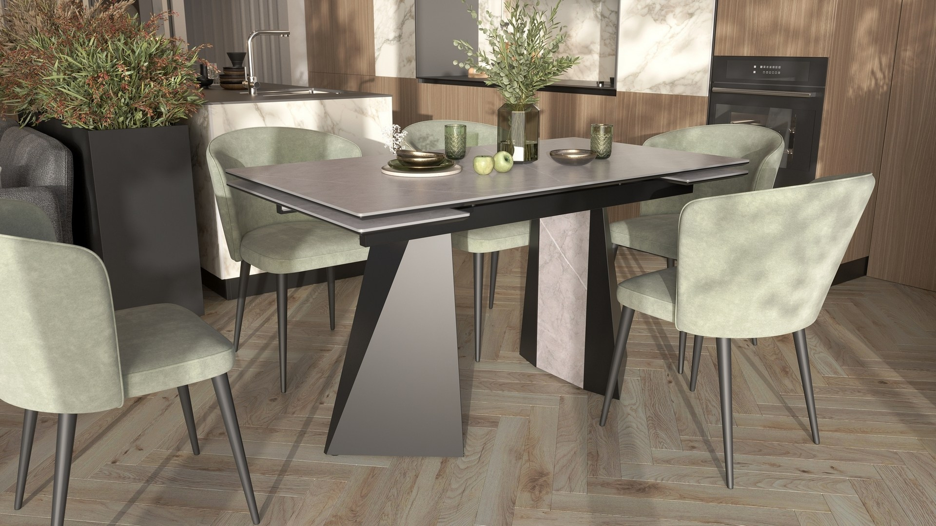 Современный интерьер кухни