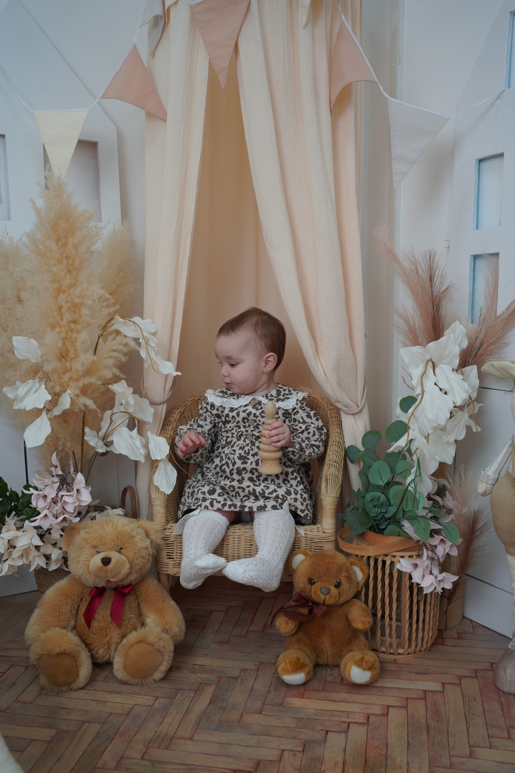 Фотоссесия на Годик для Девочки. Детская Фотостудия ГОДОВАСИКИ в Санкт-Петербурге фотосесия на годик