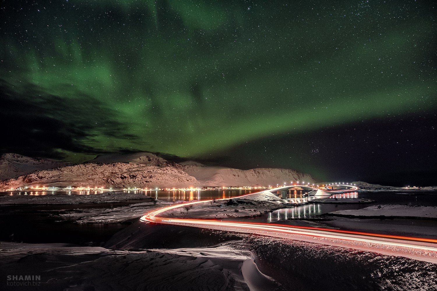 Лофотенские острова — пейзажи, северное сияние и море. Фотограф Константин Шамин. Фотограф Константин Шамин