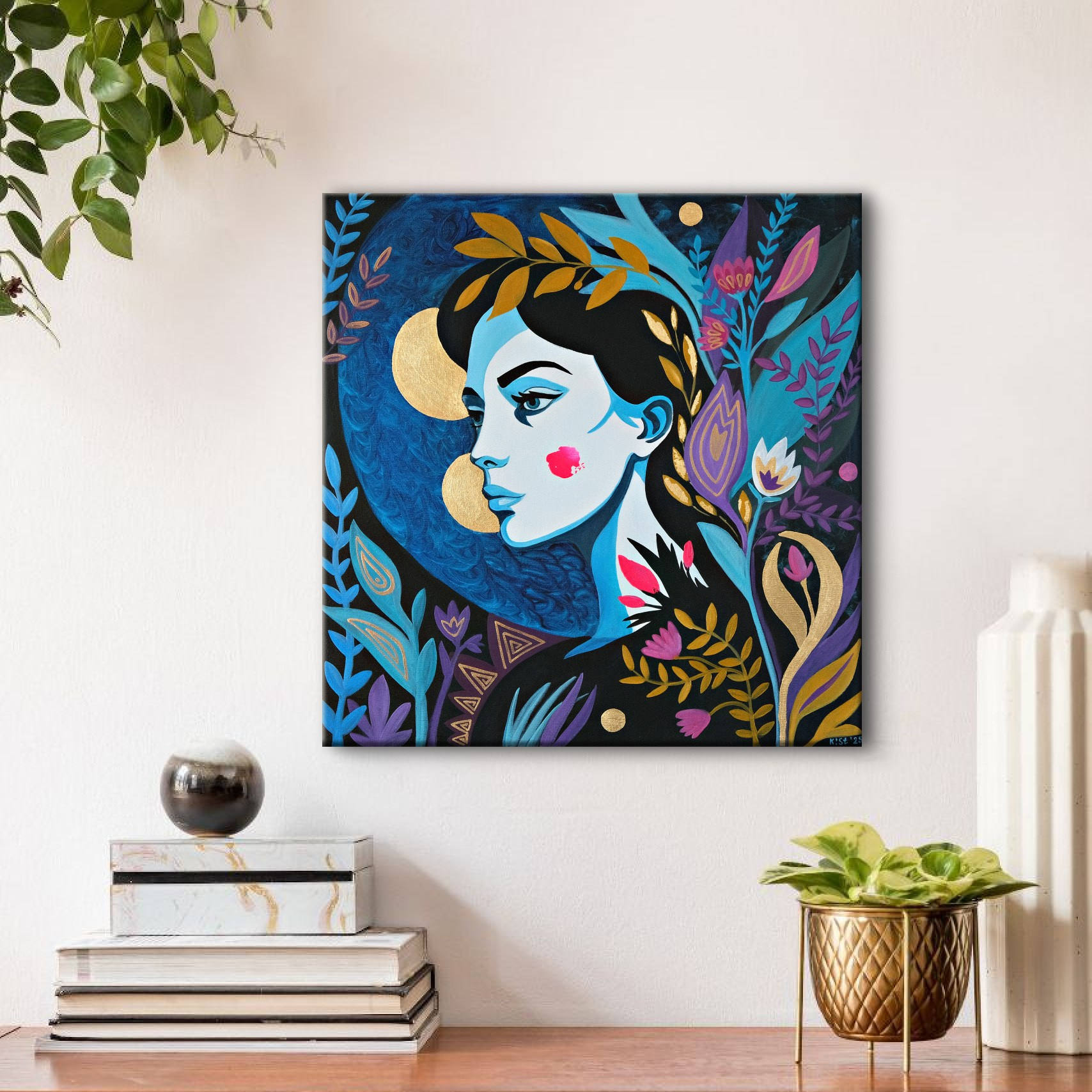 Дивный сад. Художник Анастасия Кисткина, Петербург