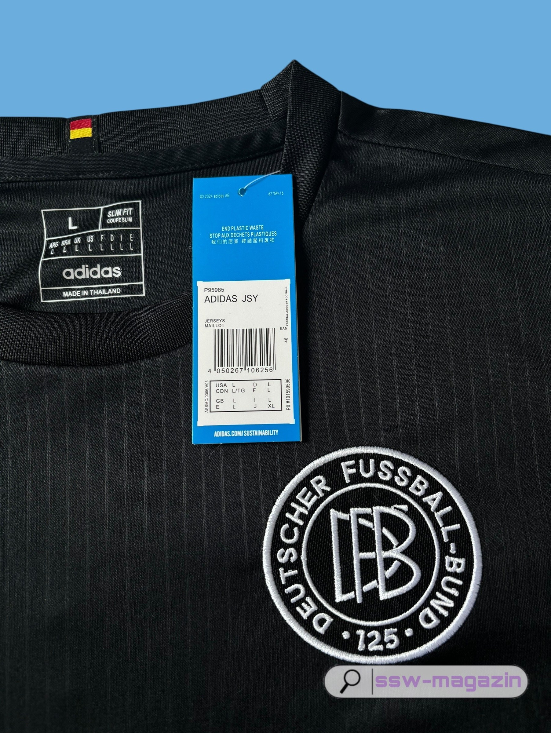 Чёрная футболка сборной германии 2025-2026 купить. Футбольный магазин — ssw_magazin