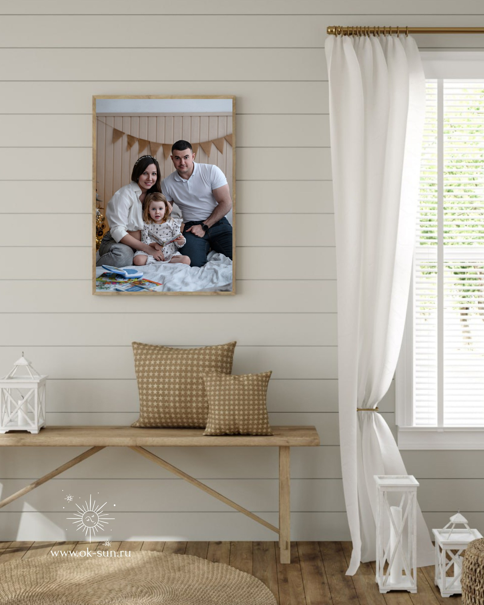 Фотосессия беременности с мужем и ребенком в Москве