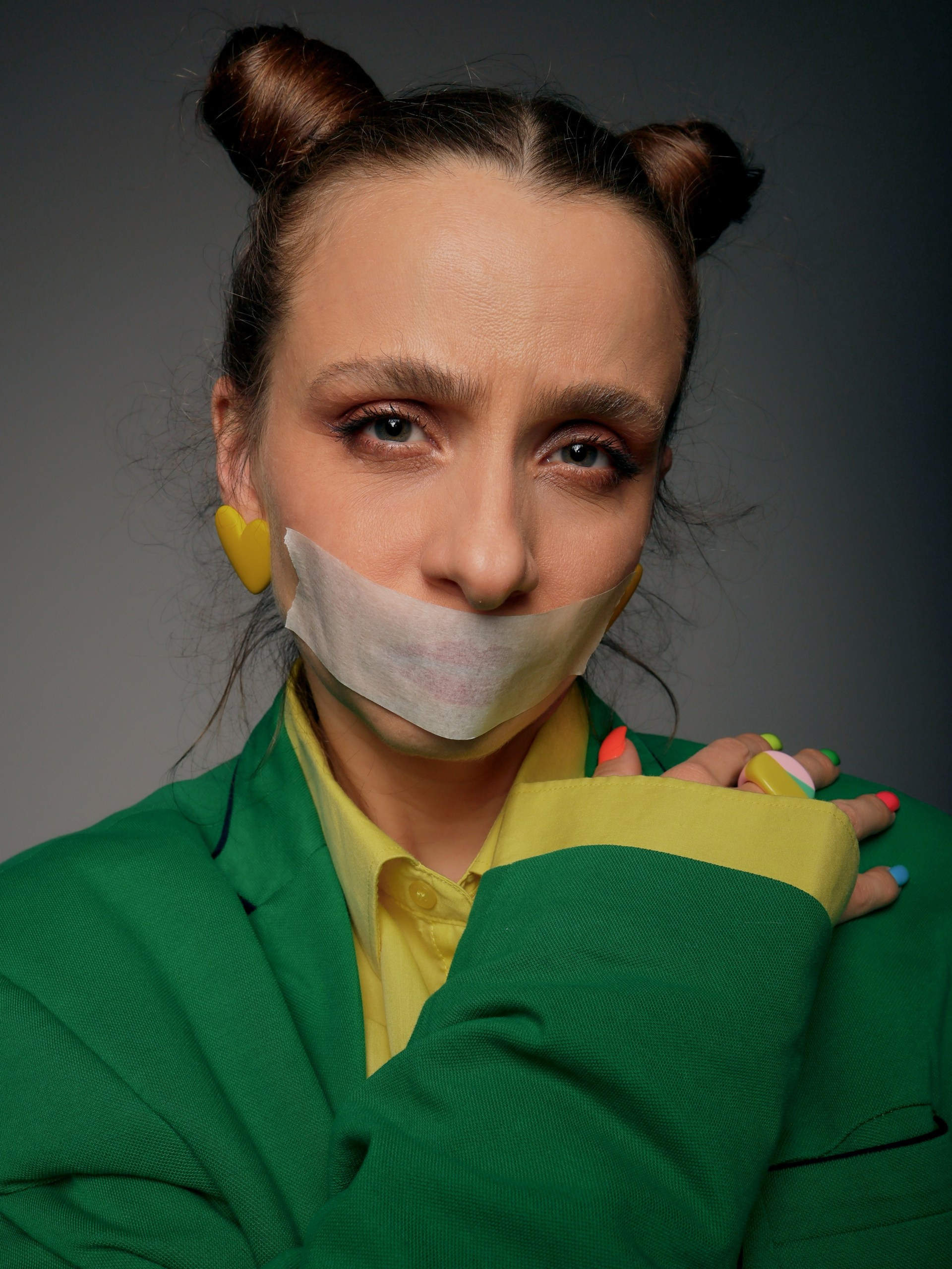 Фотосессия в студии для ведущей