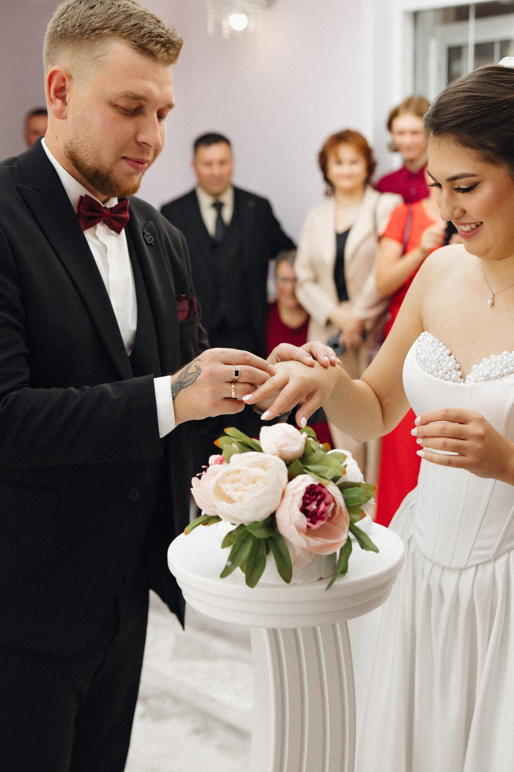 Загородная свадьба Влада и Натальи в цвете Марсала. Главная