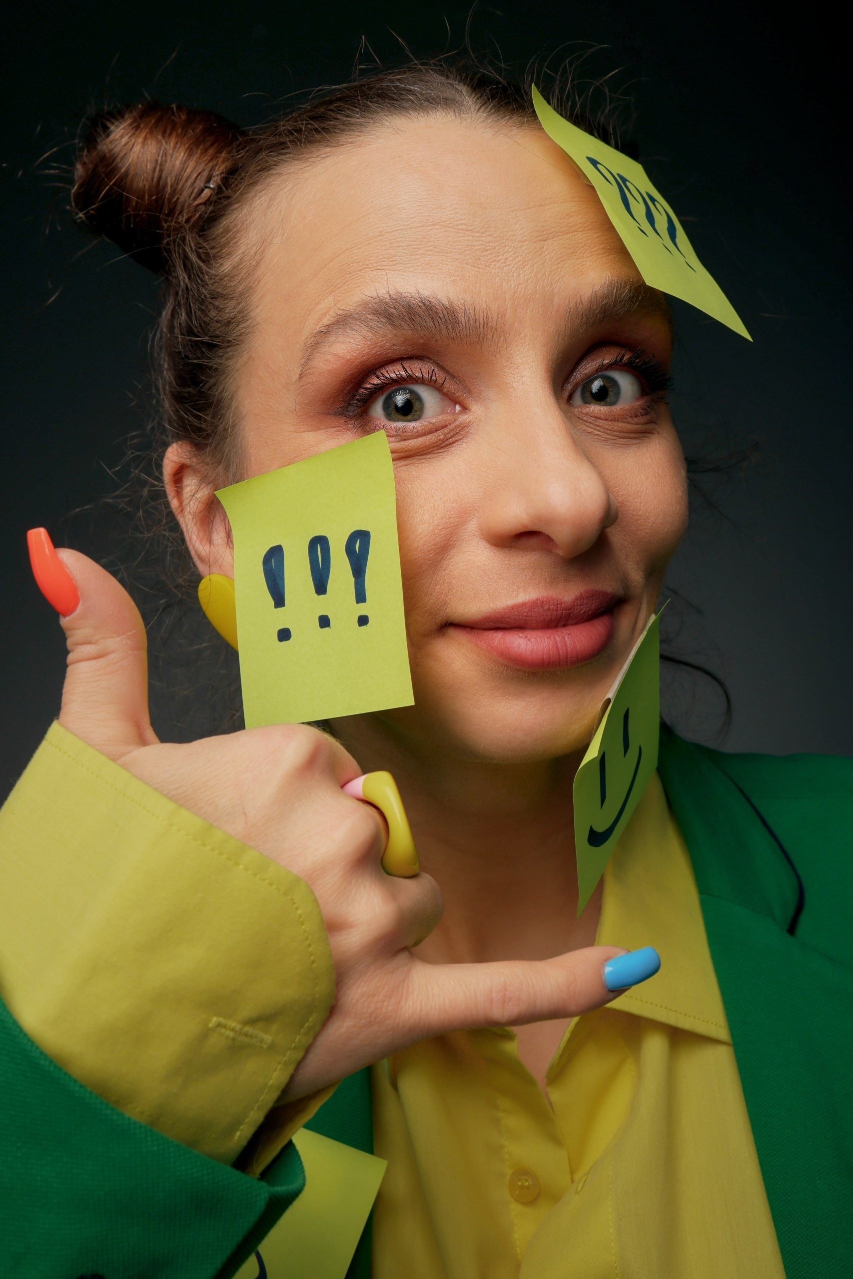 Фотосессия в студии для ведущей