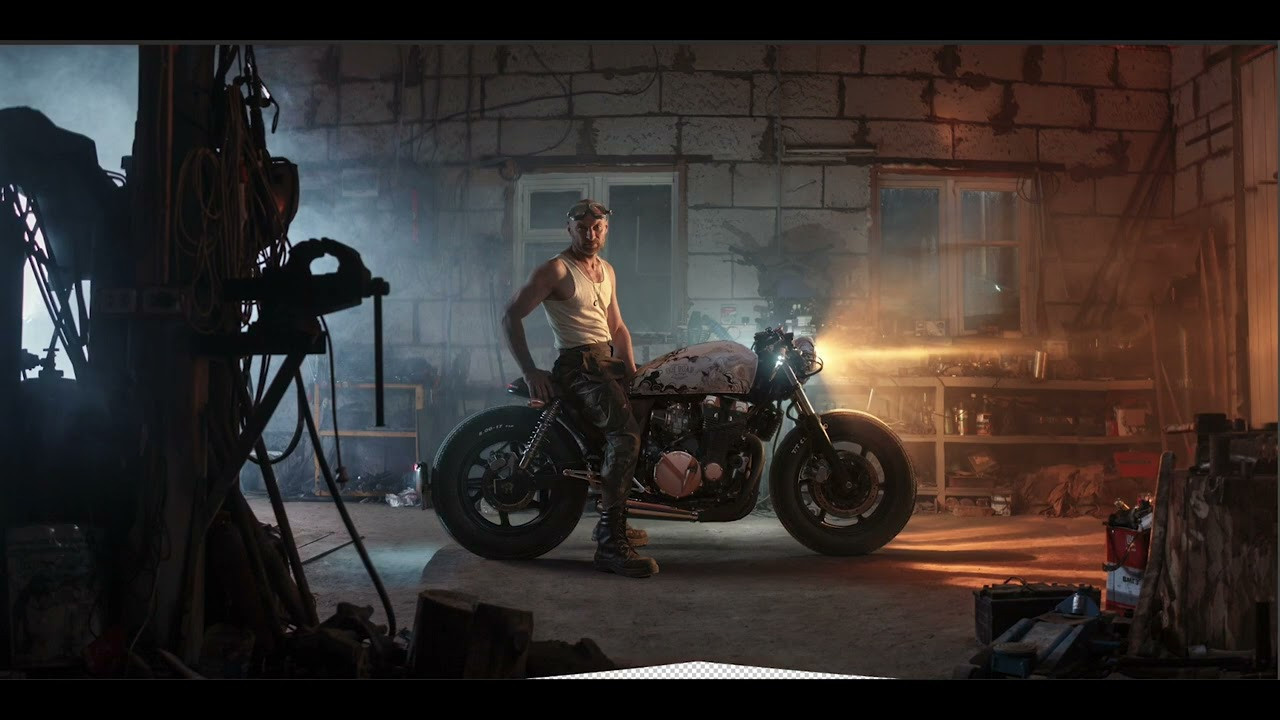 Кинокадр у себя в гараже!. Обучение фотографии. Фотограф Дмитрий Рогожкин