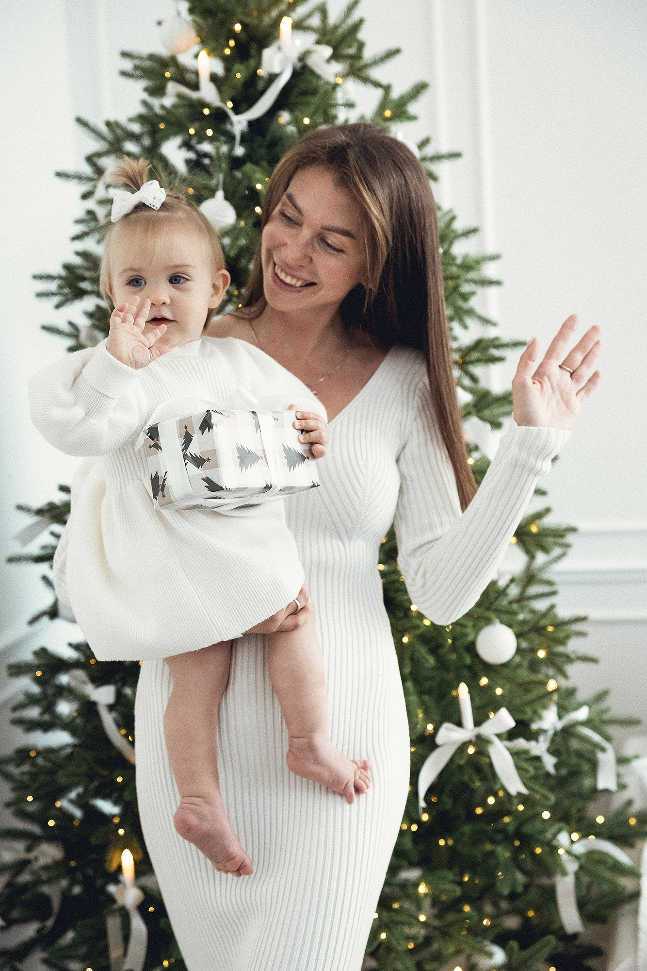 Новогодняя фотосессия. Семейный и репортажный фотограф Наташа Давыдова