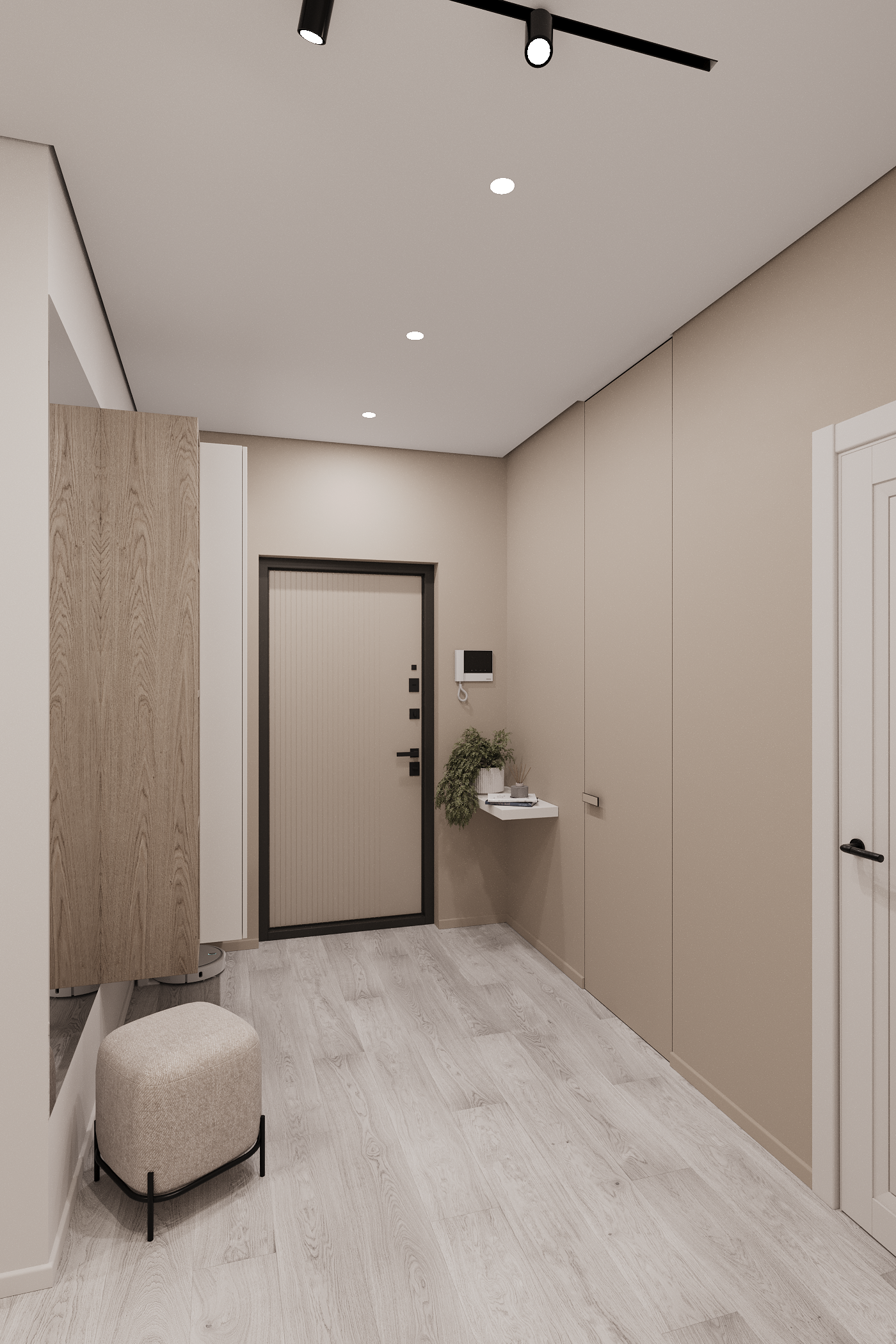 Дизайн коридора, дизайн-проект квартиры, сайт дизайн интерьера, дизайн интерьера