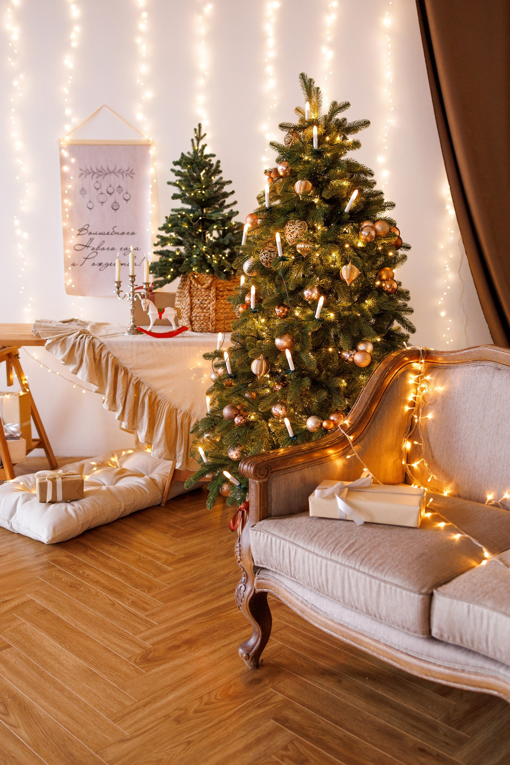 Новогодние залы в фотостудии. Свадебный и семейный фотограф в Твери и Тверской области