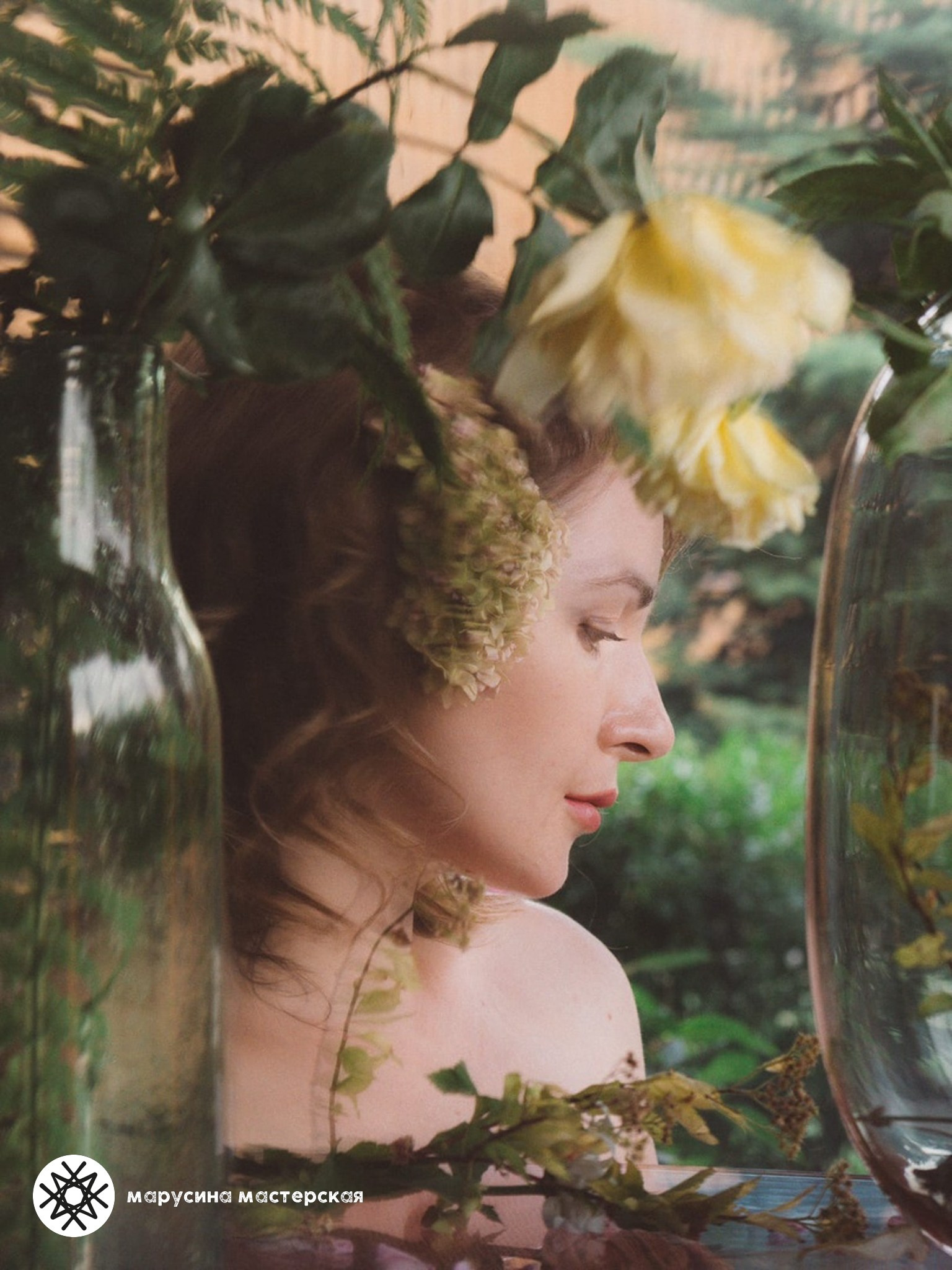 Авторская творческая фотография — женский портрет, стилизованный, романтичный
