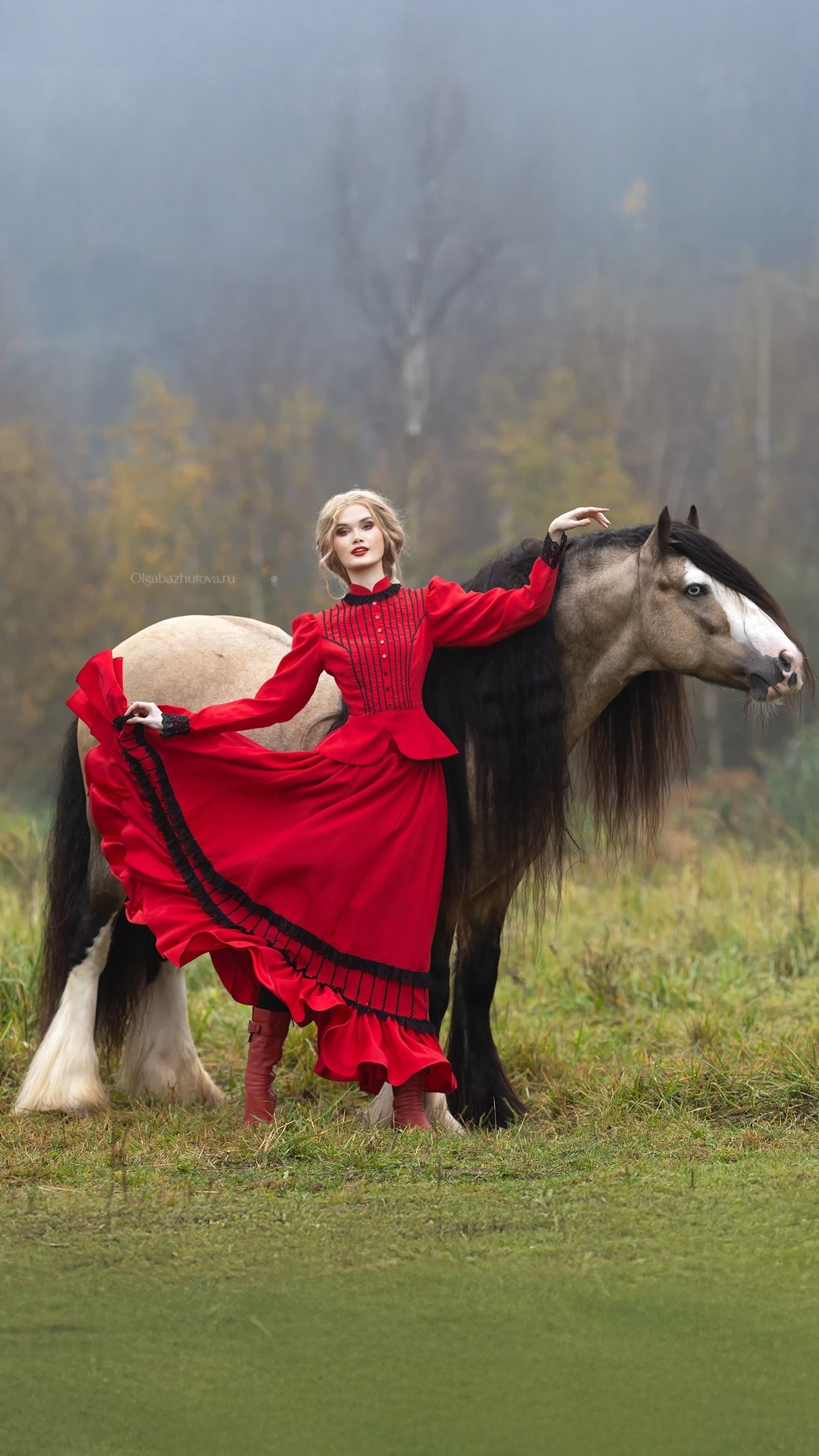 Марта. Русские народные костюмы в Москве