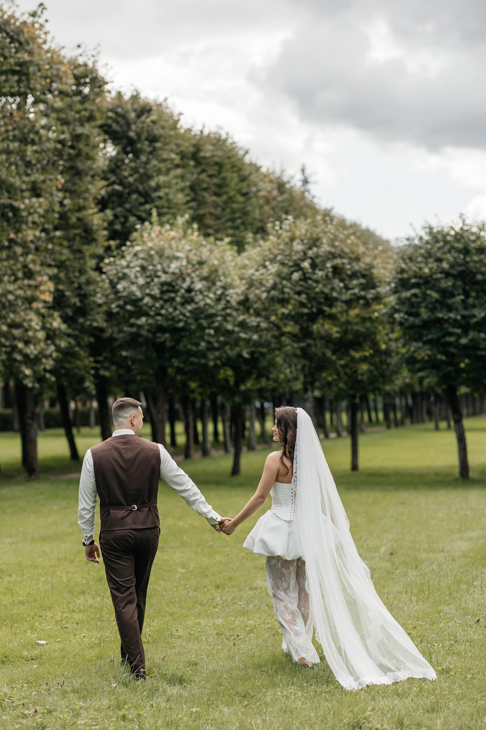 Свадебная прогулка в усадьбе Архангельское