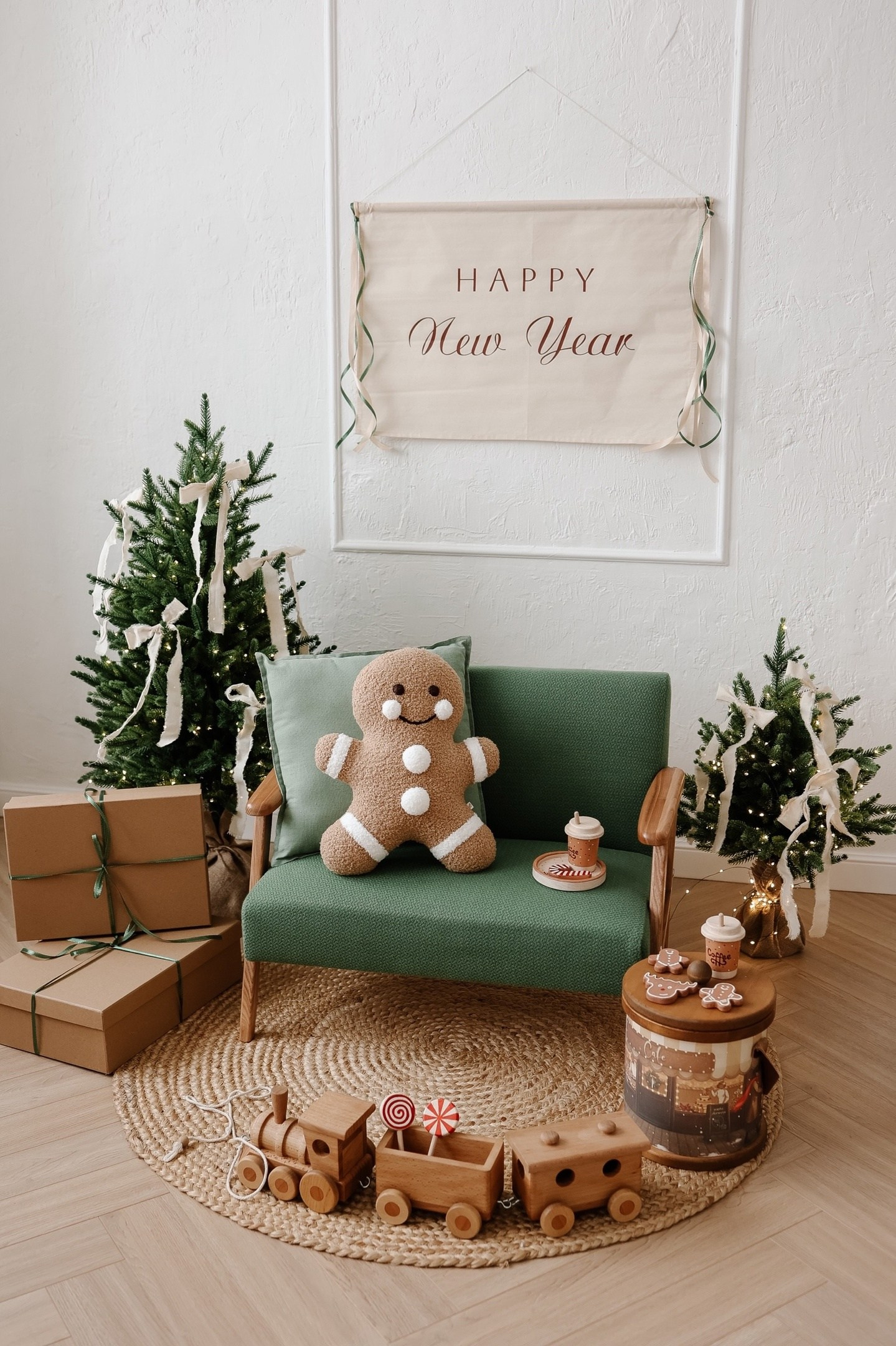 Новогодние студии. Ирина Кан Фотограф новорожденных в Екатеринбурге