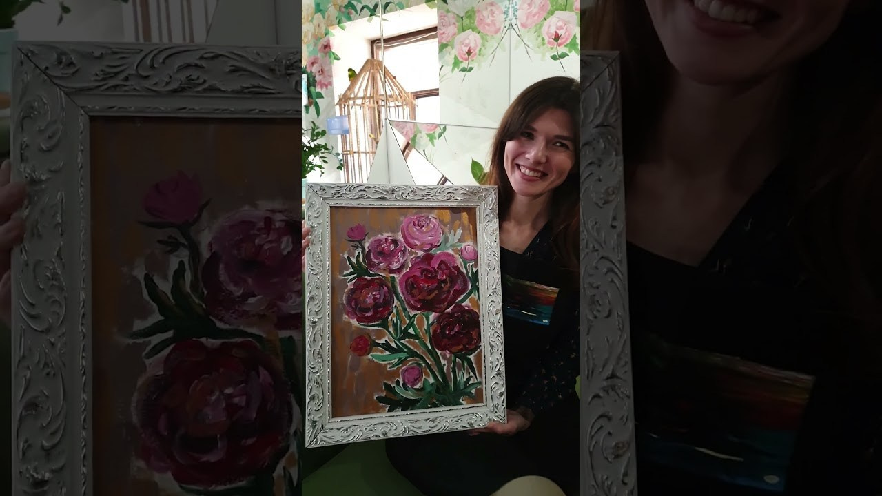 Мастер-класс "Интуитивная живопись" в Москве поселок Сокол - автор Марина Кузнецова