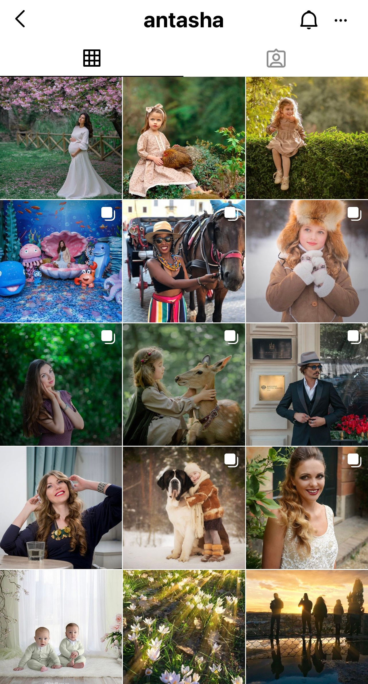 Lezioni di Elena Mikhailova. Fotografa Elena Mikhailova