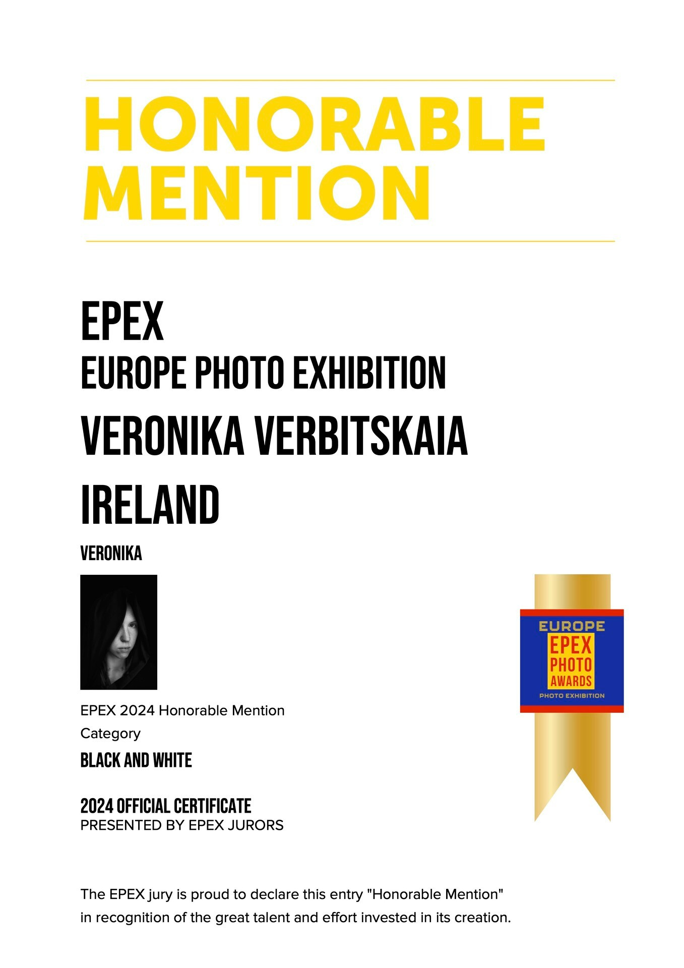 Veronika Verbitskaia | Contemporary Photographer | Dublin