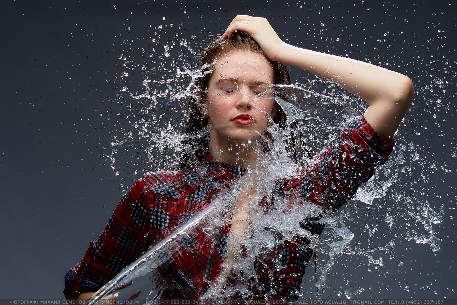 Аква-фотосессия для моделей «AQUA-MODELS» Фотограф в Ярославле Михаил Семенов