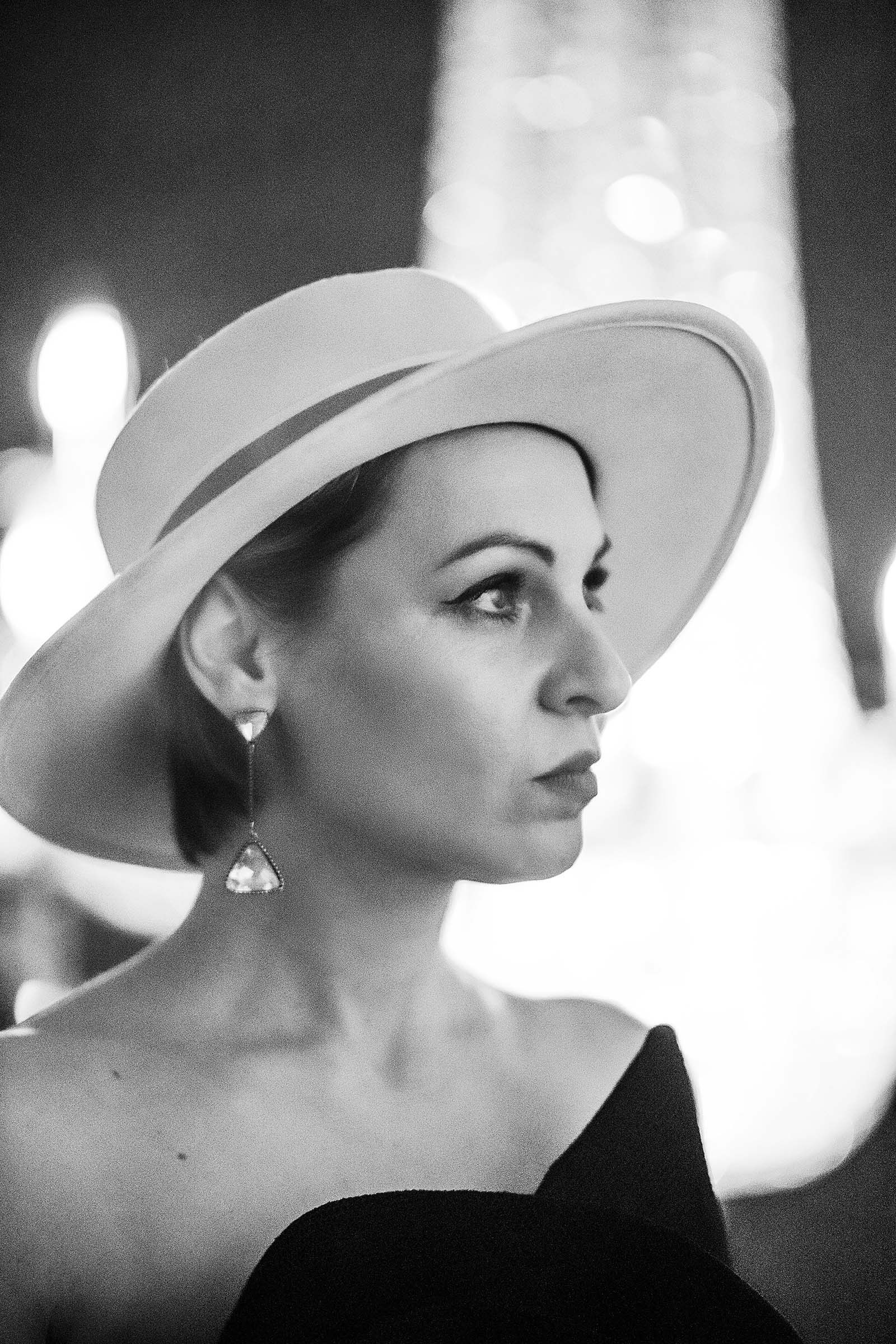 Фотосессия в вечернем платье