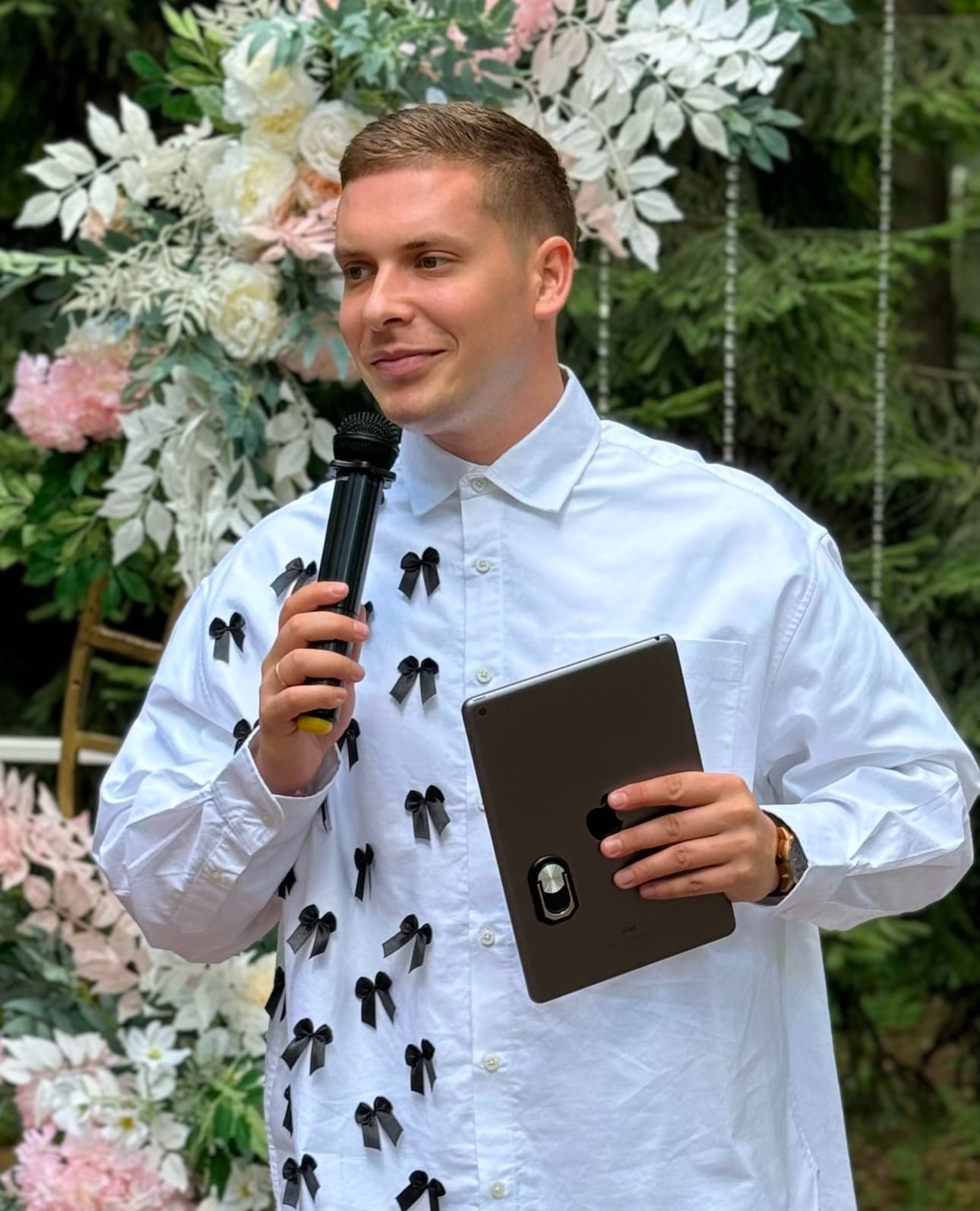 Ведущий Ризаев. Подрядчики и друзья сети свадебных площадок House for wedding