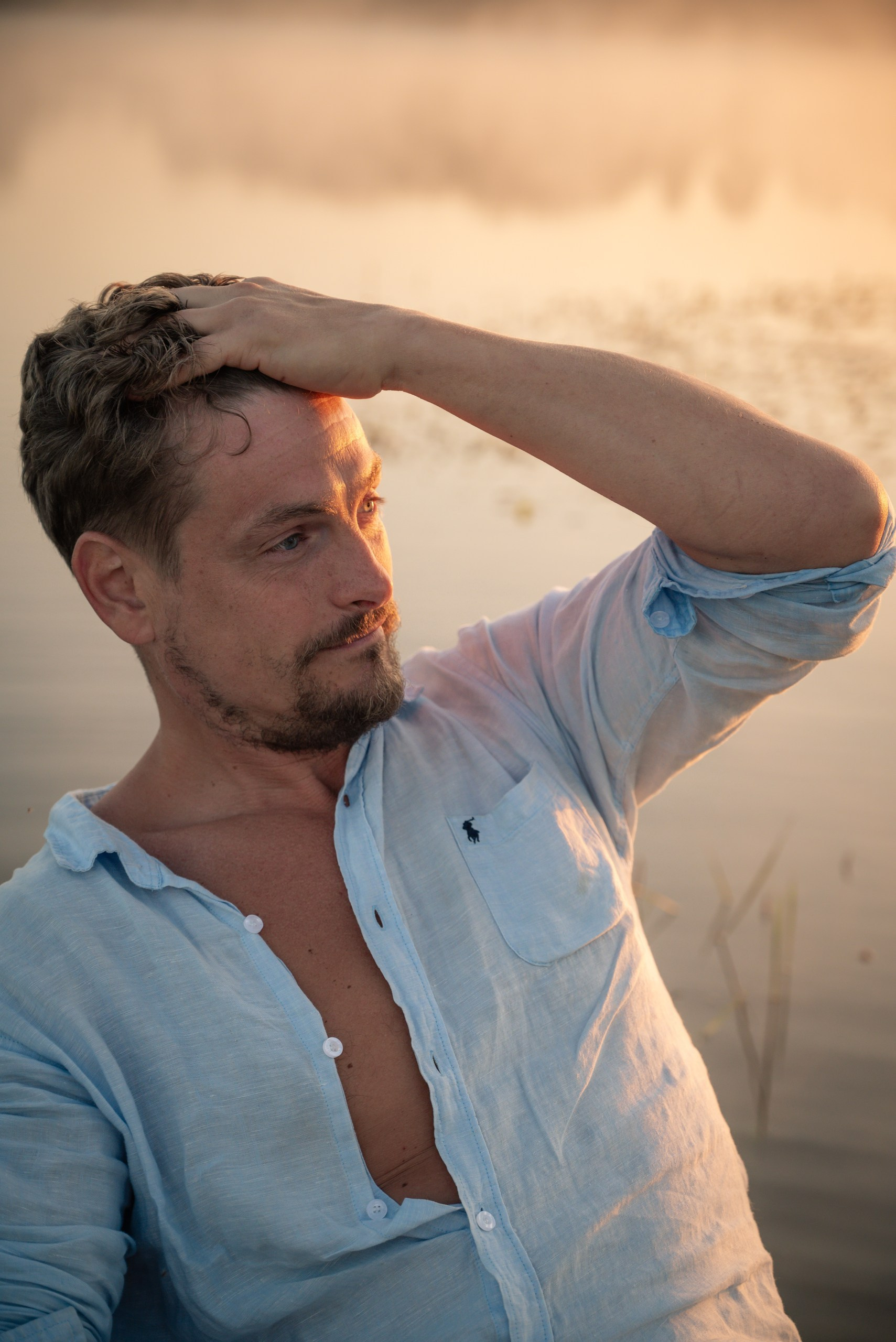 ПШЕНИЧНЫЙ МУЖЧИНА. Внутренний ландшафт. Фотограф в Москве и ближайшем Подмосковье