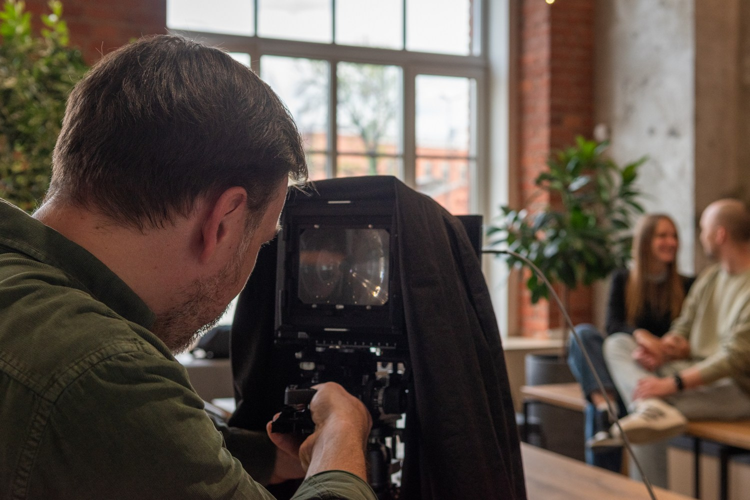 Мастер-класс по съемке камерой большого формата. PHOTO COMMUNITY #SBERTEAM