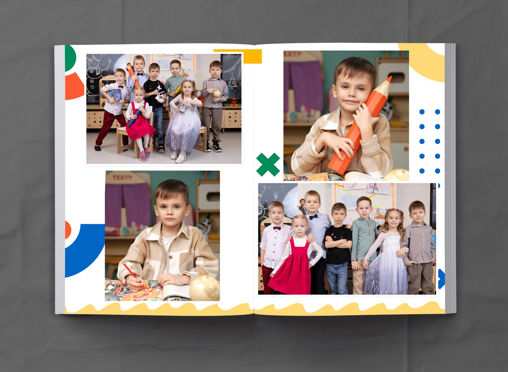 Детский сад. МОСФОТОБУК Выпускные альбомы Москва