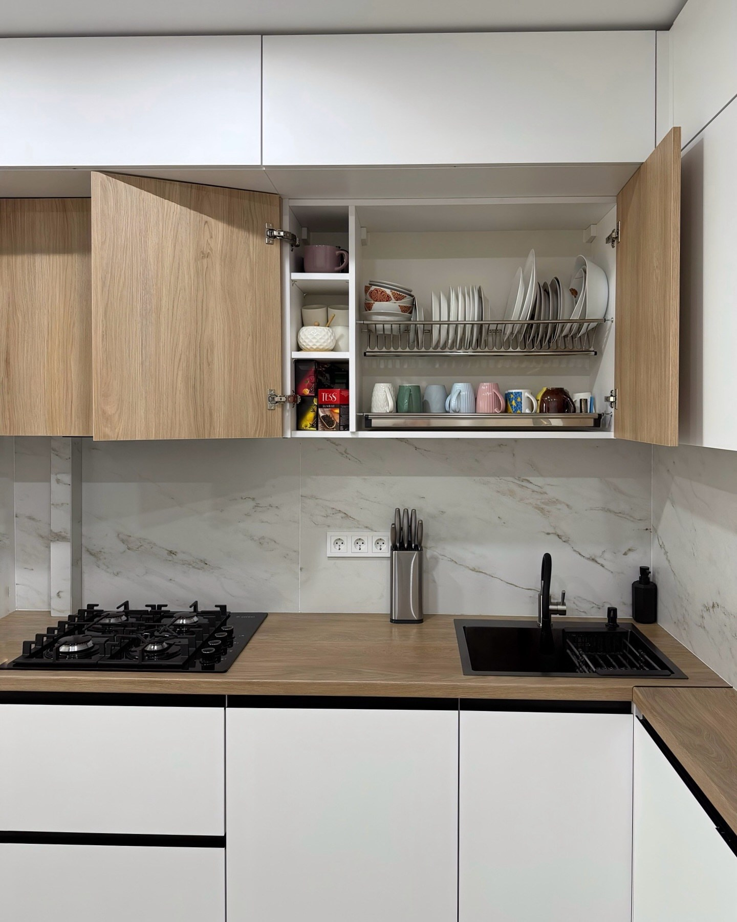 Белая кухня — дизайн-проект | OXY Design. Дизайн интерьера, мебели и ландшафта на КМВ | OXY Design