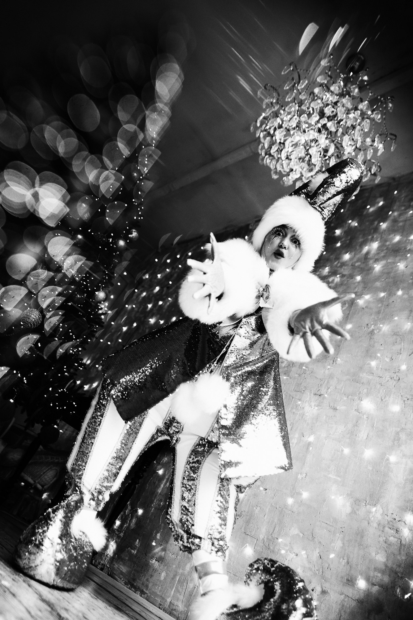 Новогодняя креативная фотосессия в Тюмени | Фотограф Дарья Мустафина. Портретный фотограф Тюмень Дарья Мустафина
