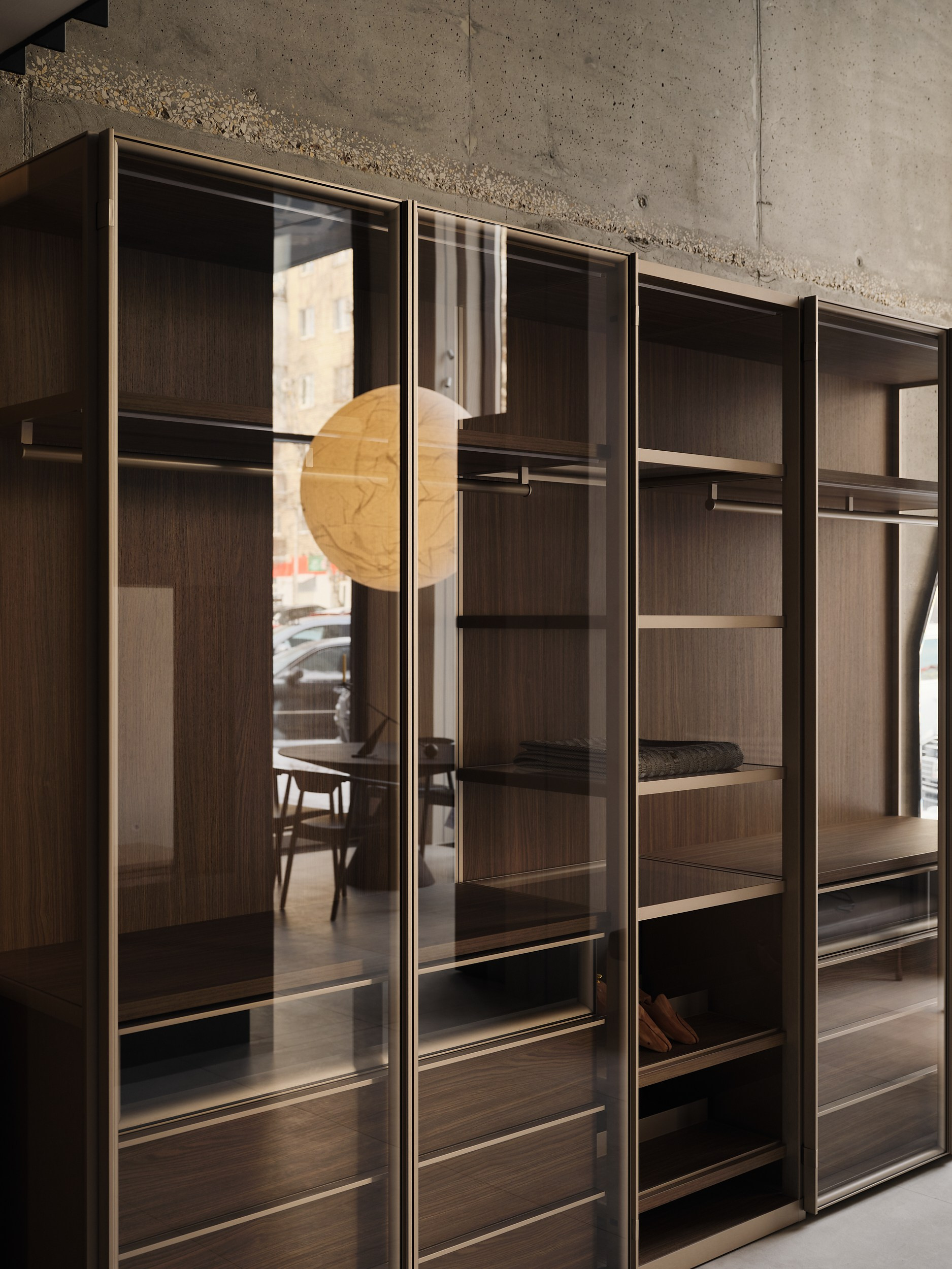 MANU Interior showroom in Saratov Russia designed by QUADRUM STUDIO