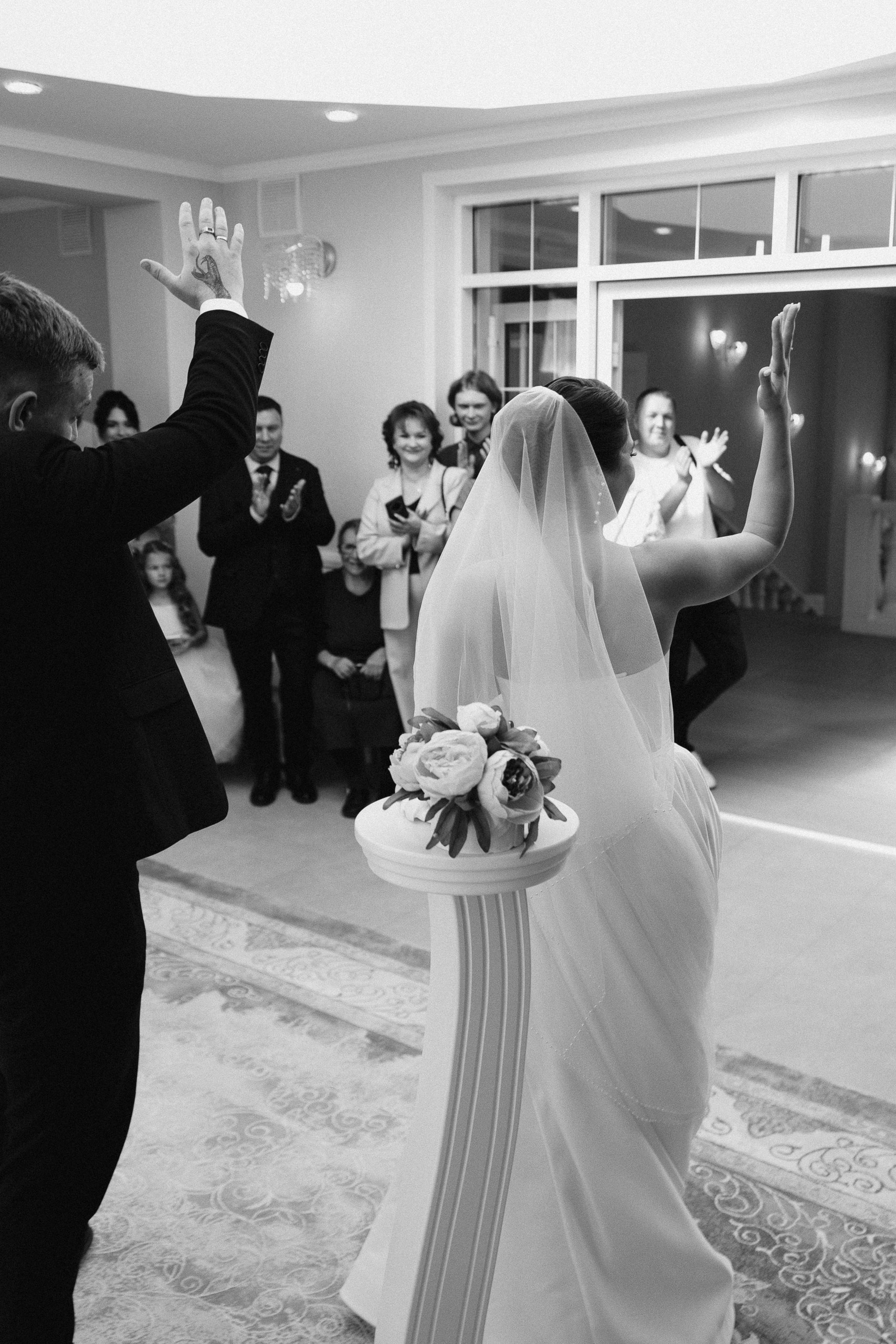 Загородная свадьба Влада и Натальи в цвете Марсала. Главная