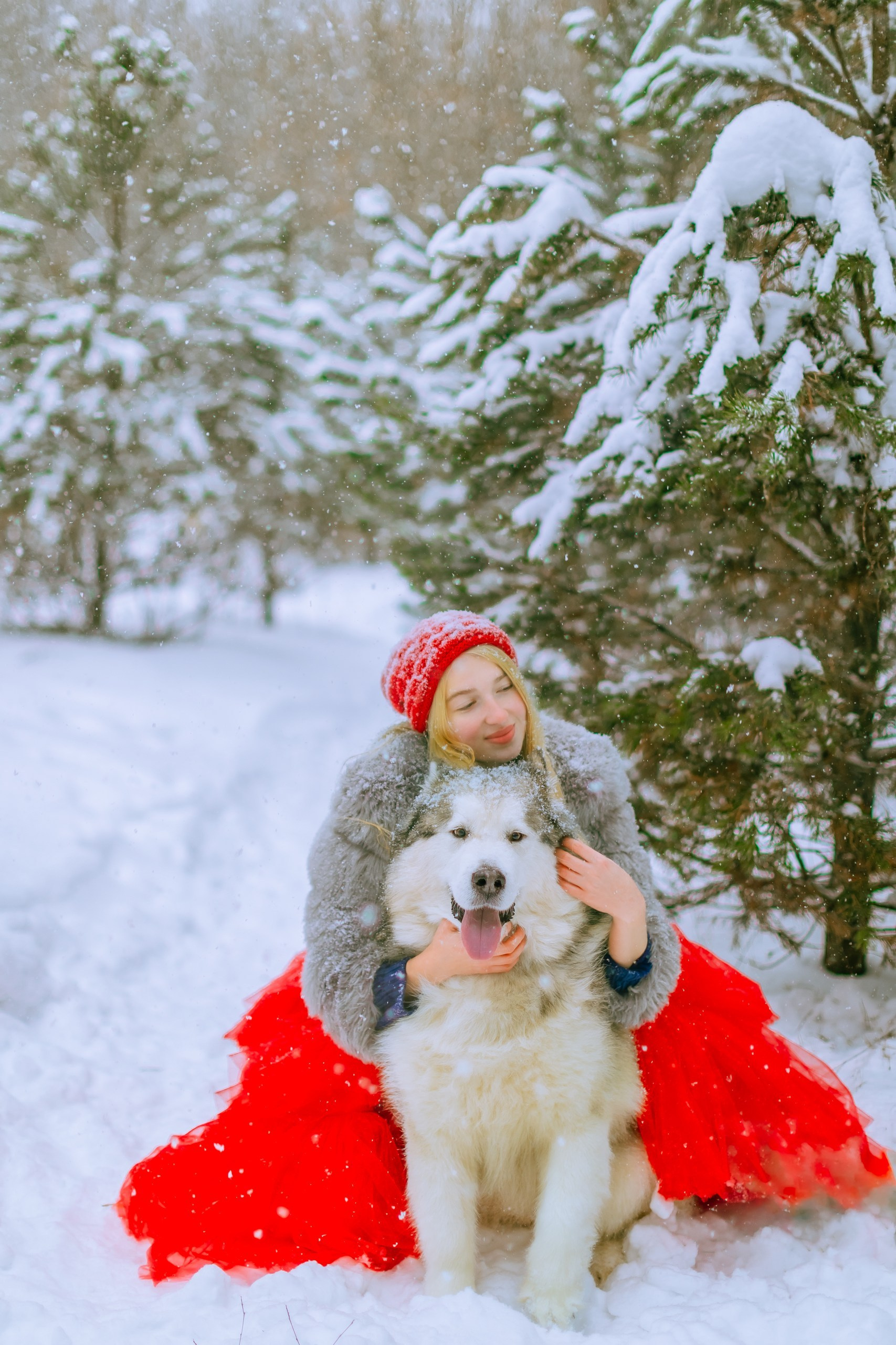 стильные и красивые зимние фотосессии