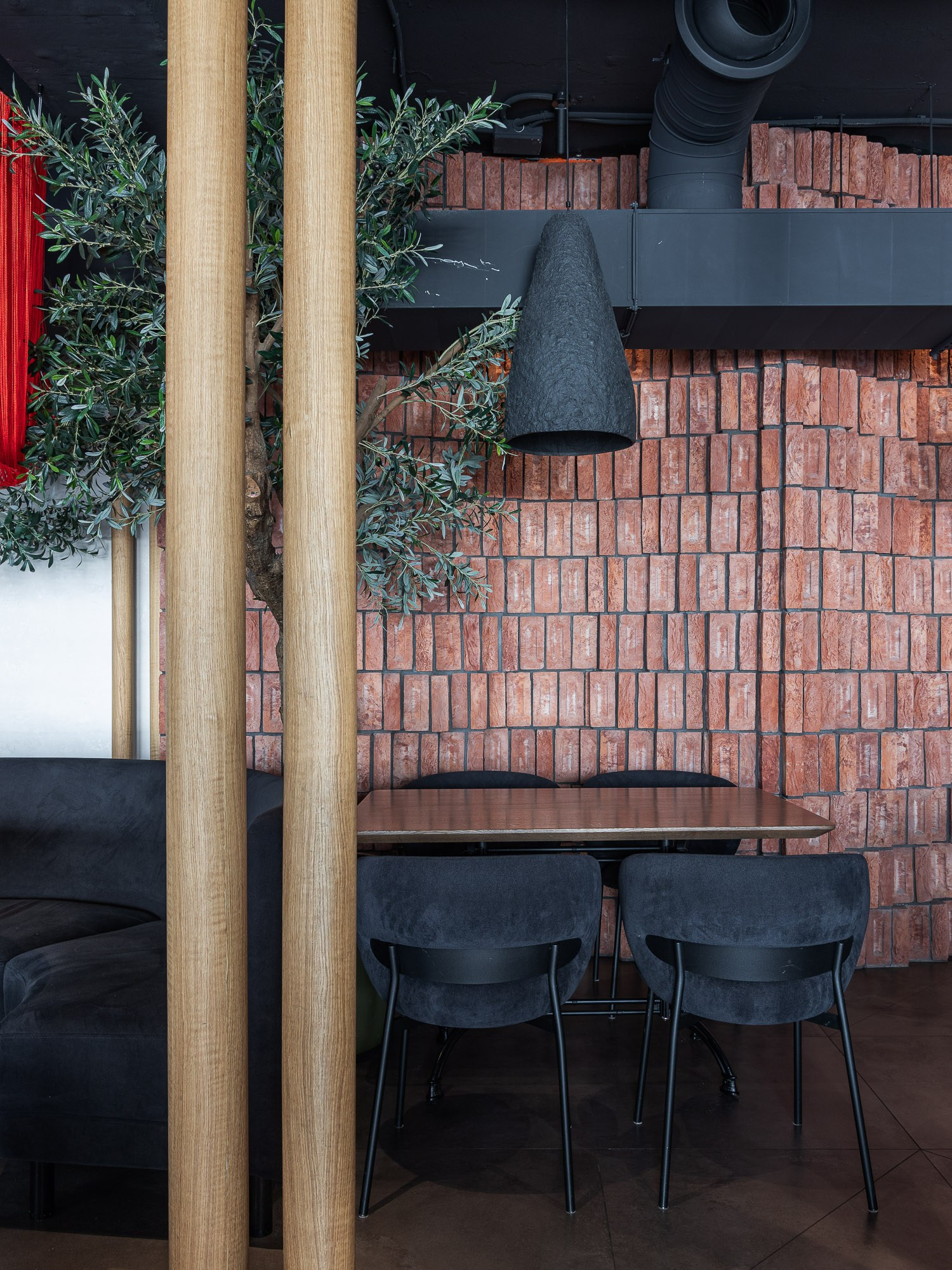 HVANCH restaurant in Saratov Russia designed by QUADRUM STUDIO
