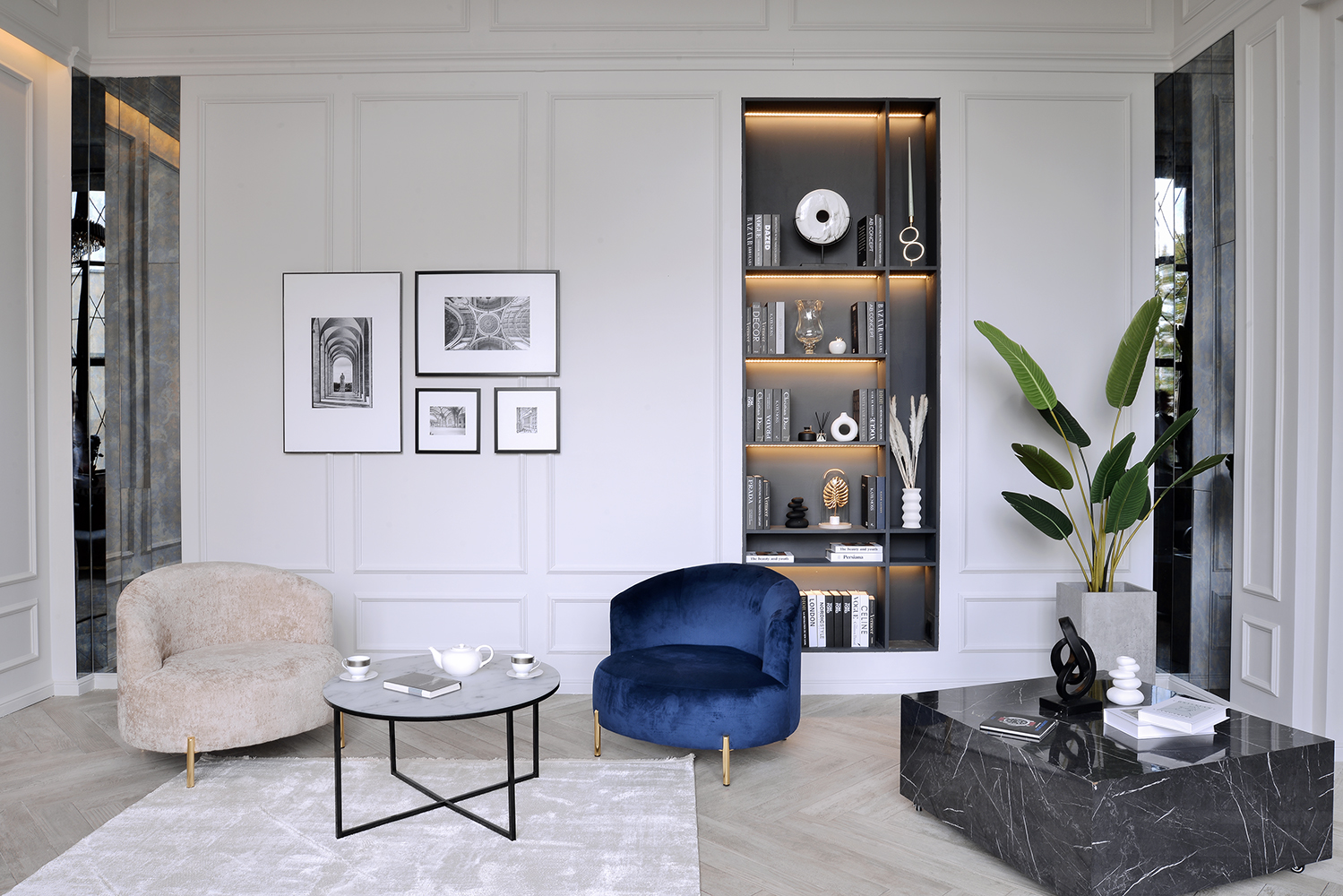 Локация для бизнес-съемки в современном стиле