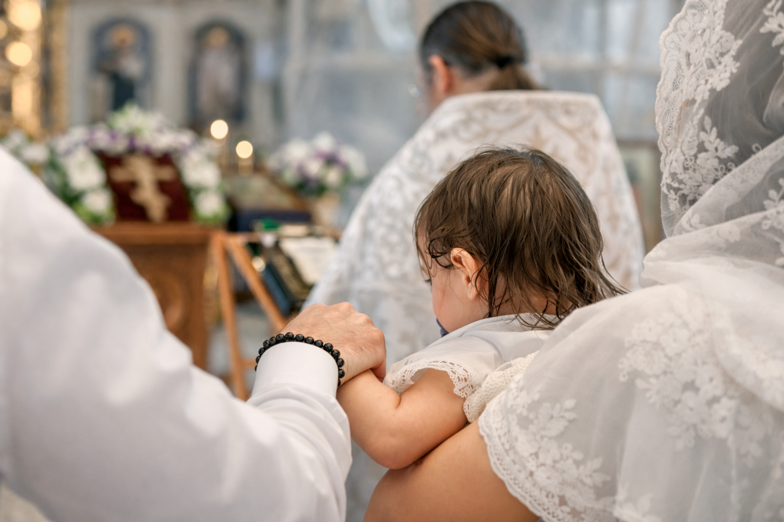 Крещение Элени. Семейный и детский фотограф в Москве Юлия