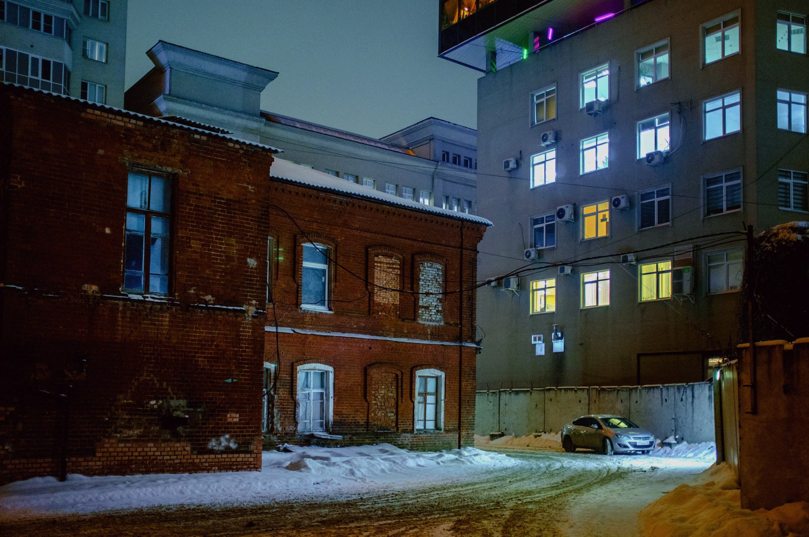 Воронеж. Зима. Снег.