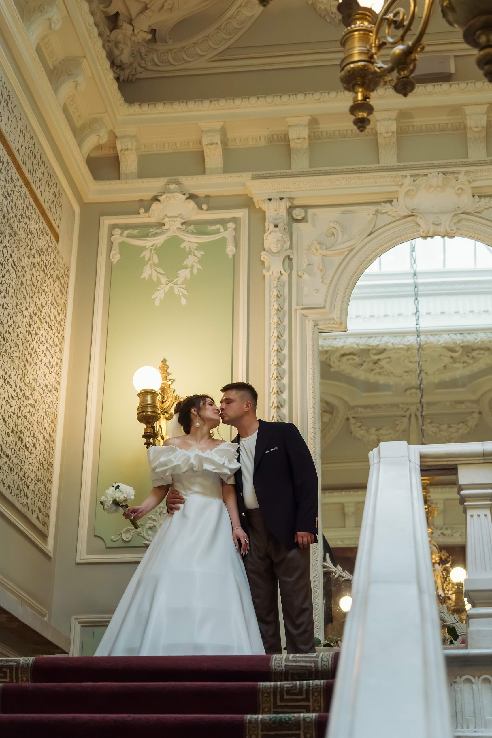 Свадьба в Доме архитектора и Первом ЗАГСе СПб — фото
