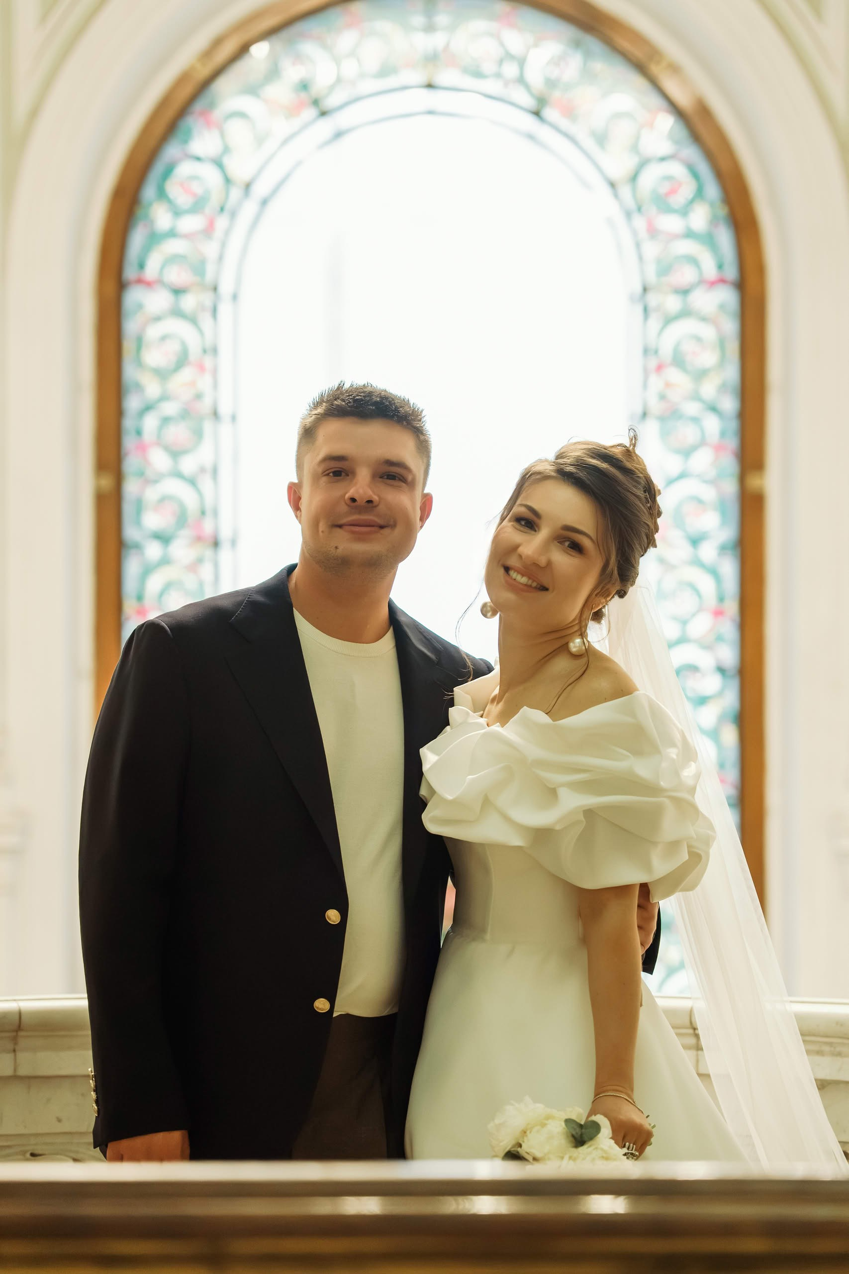 Свадьба в Доме архитектора и Первом ЗАГСе СПб — фото