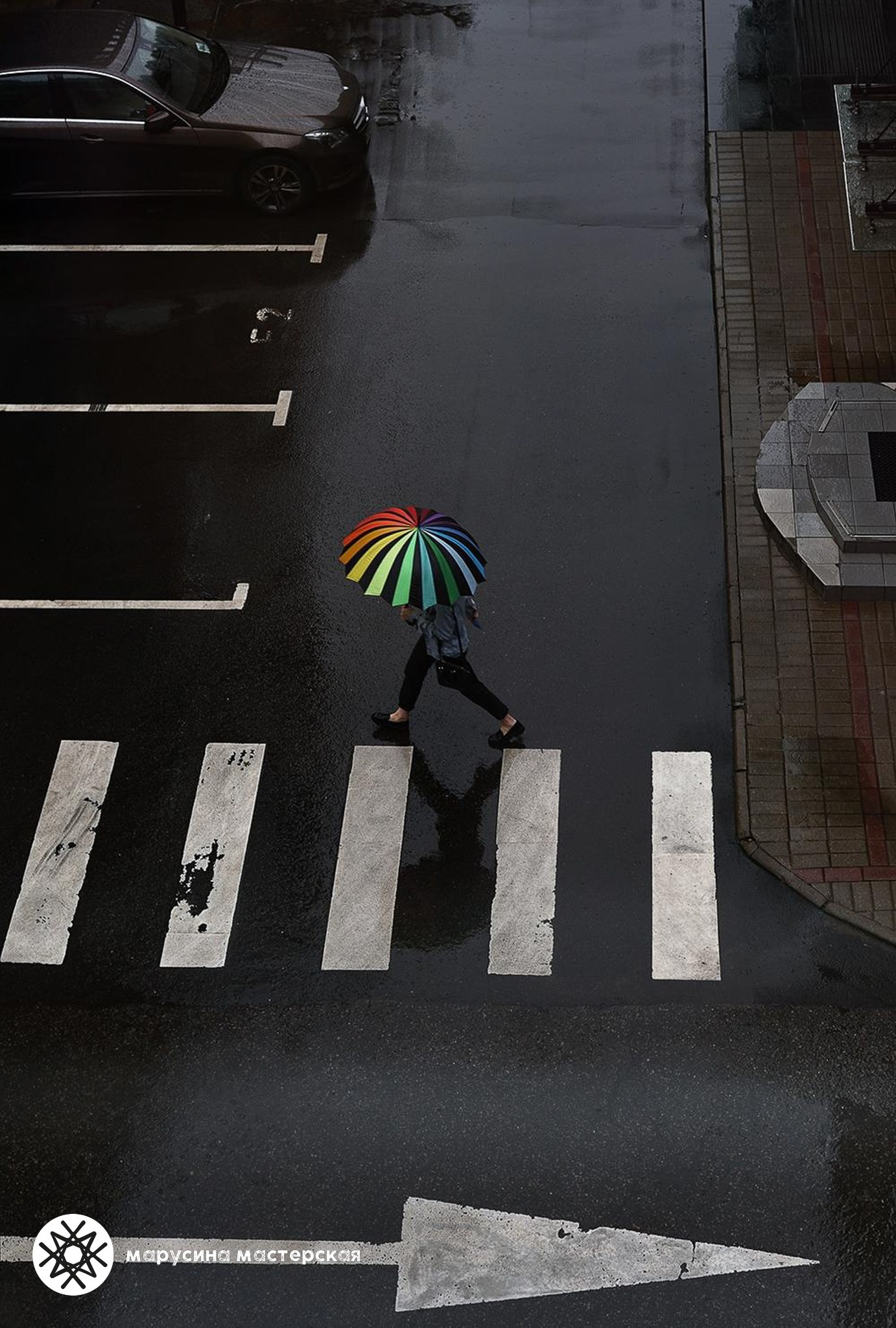 Пример работы с композицией в фотографии