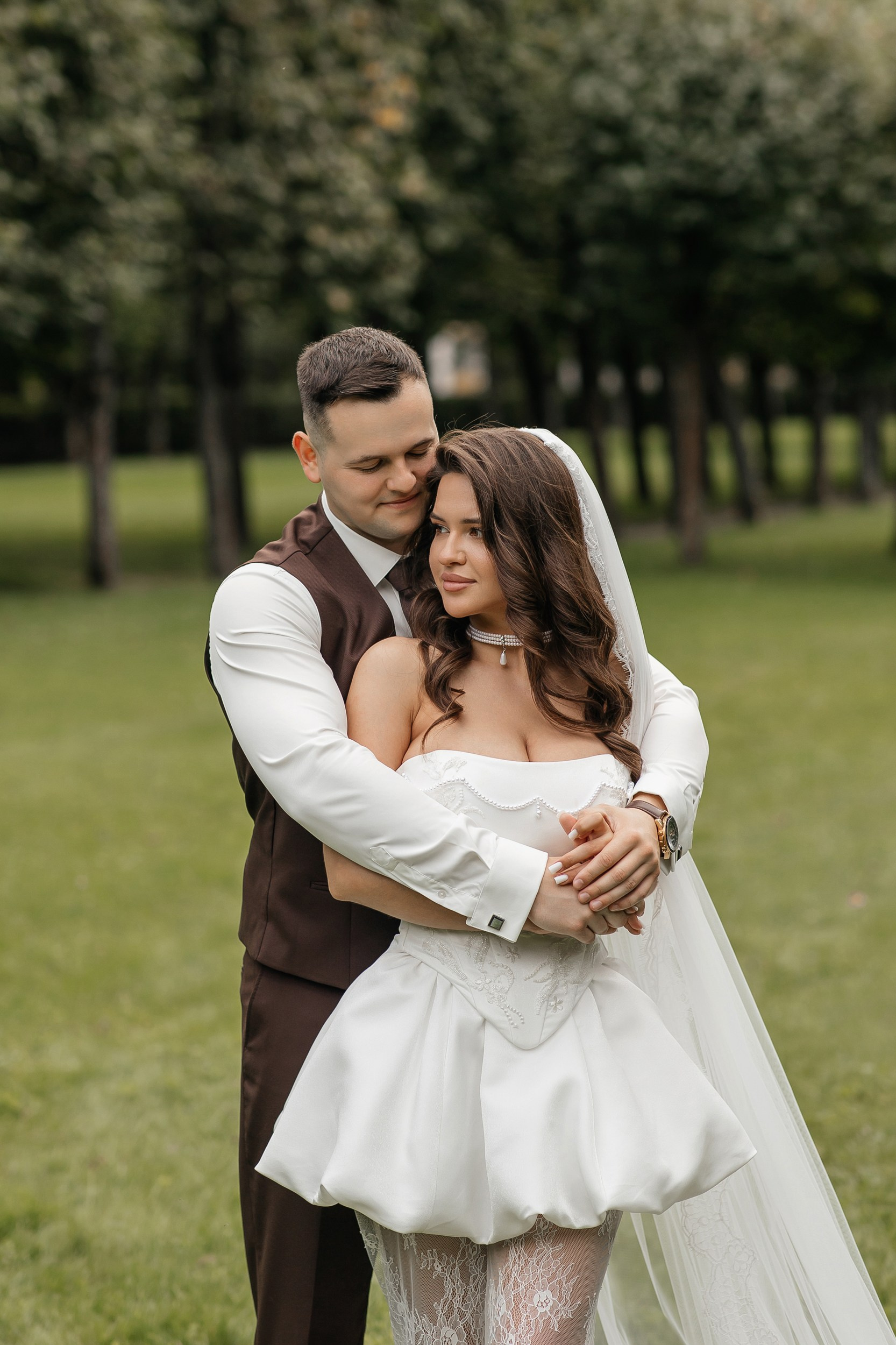 Свадебная фотосессия в усадьбе Архангельское